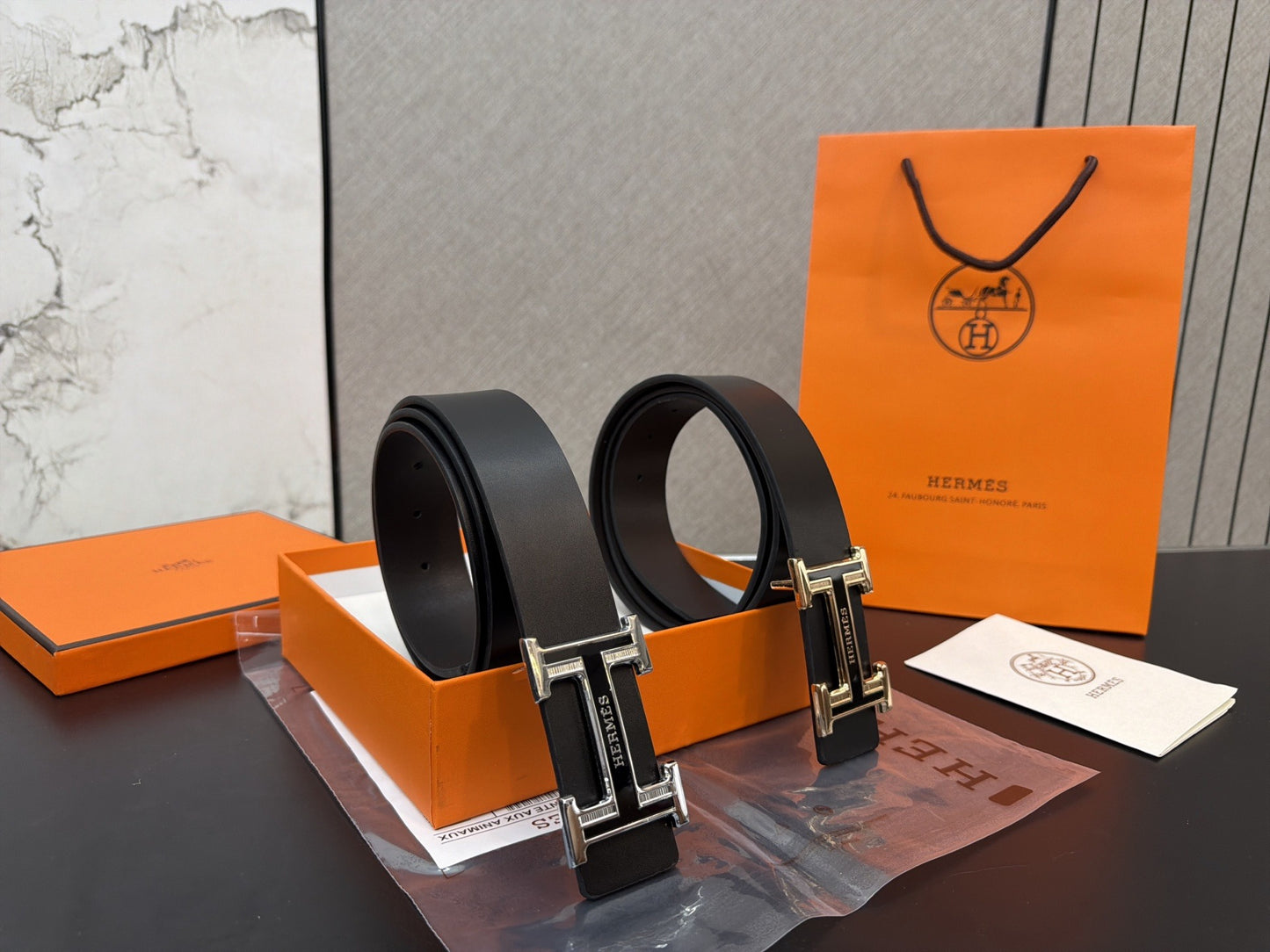 Hermes Leather Belt