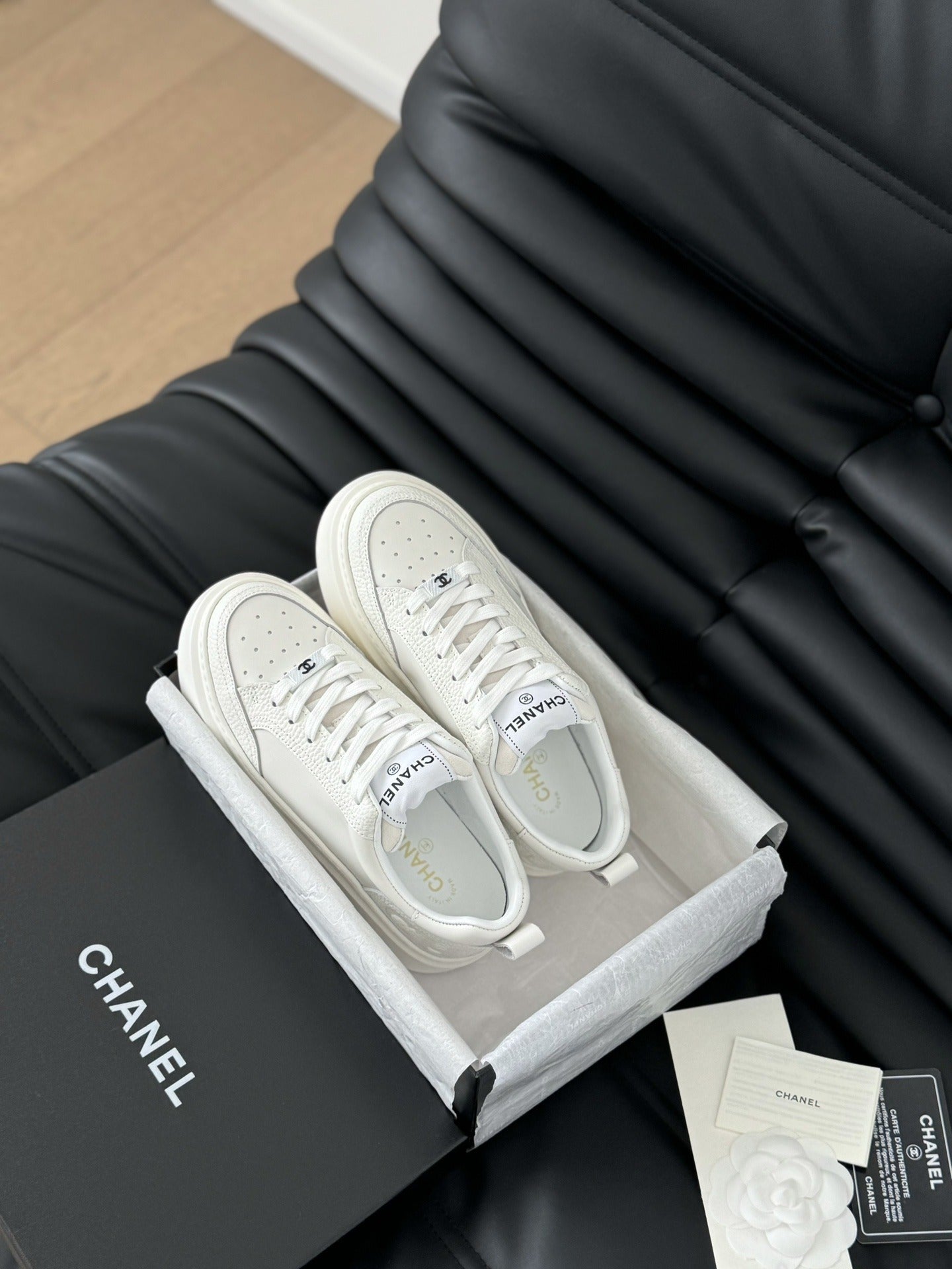 Chanel Logo Shoes