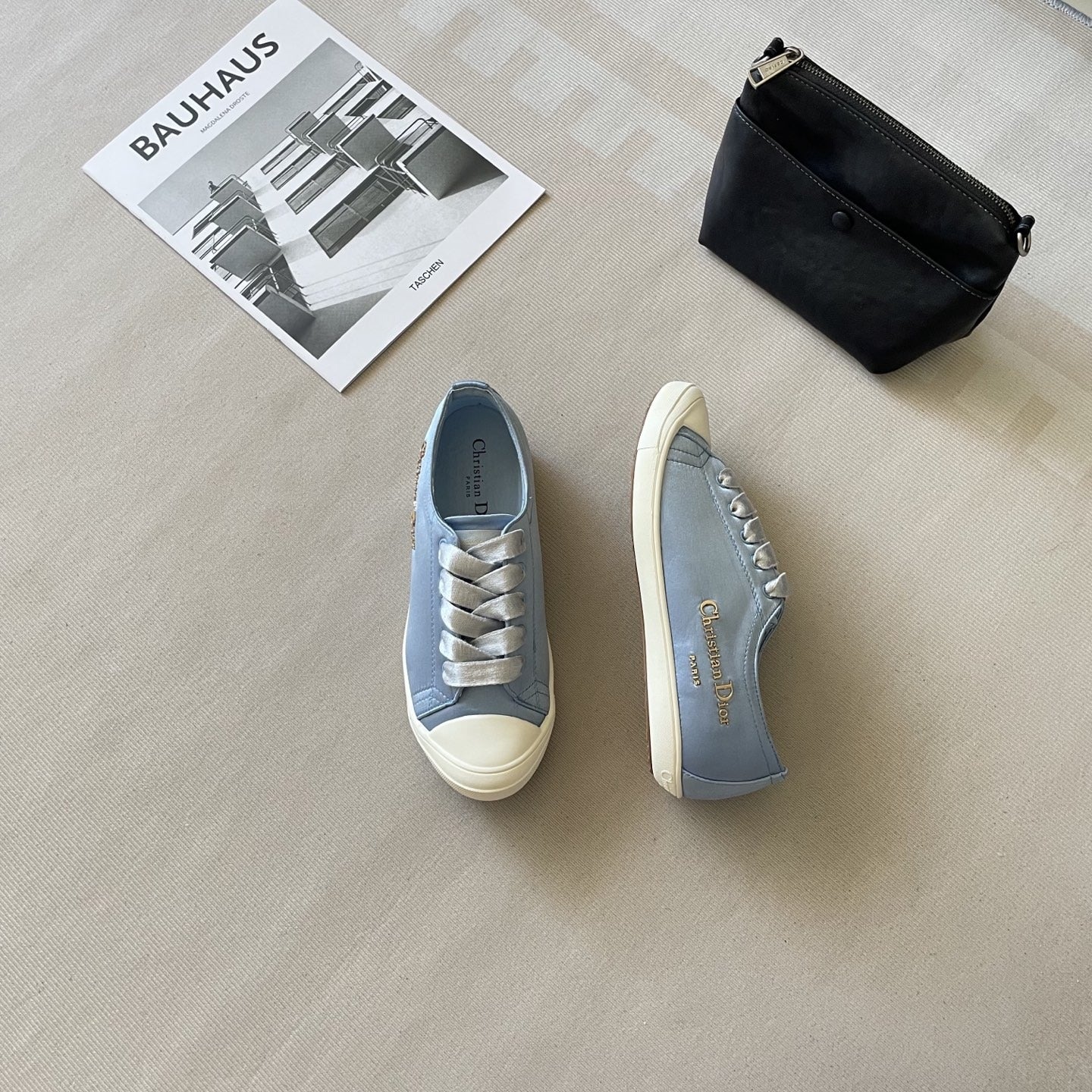 Dior Leather Logo Sneakers
