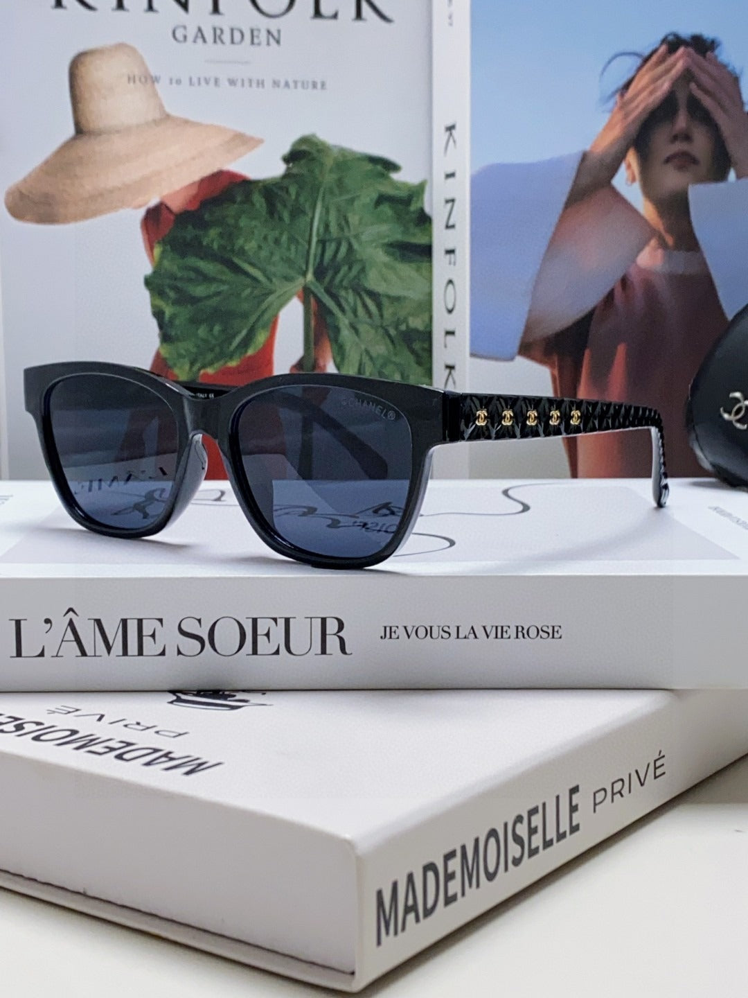Chanel Logo Sunglasses