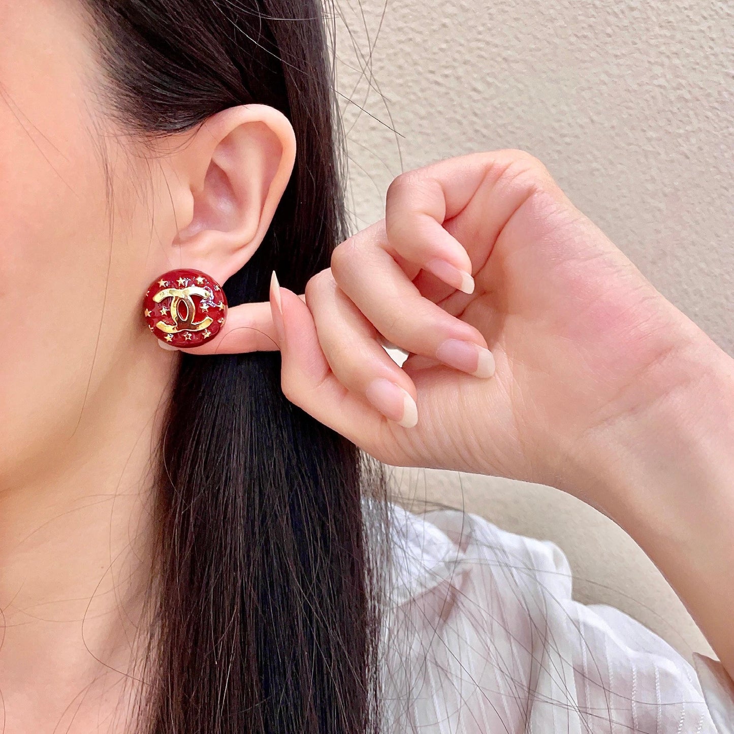 Chanel Star Earrings