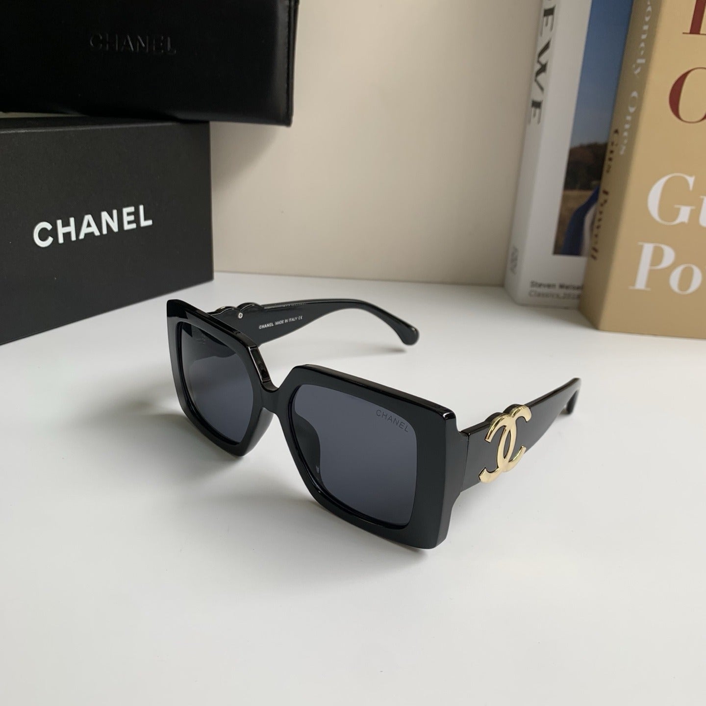 Chanel Logo Sunglasses