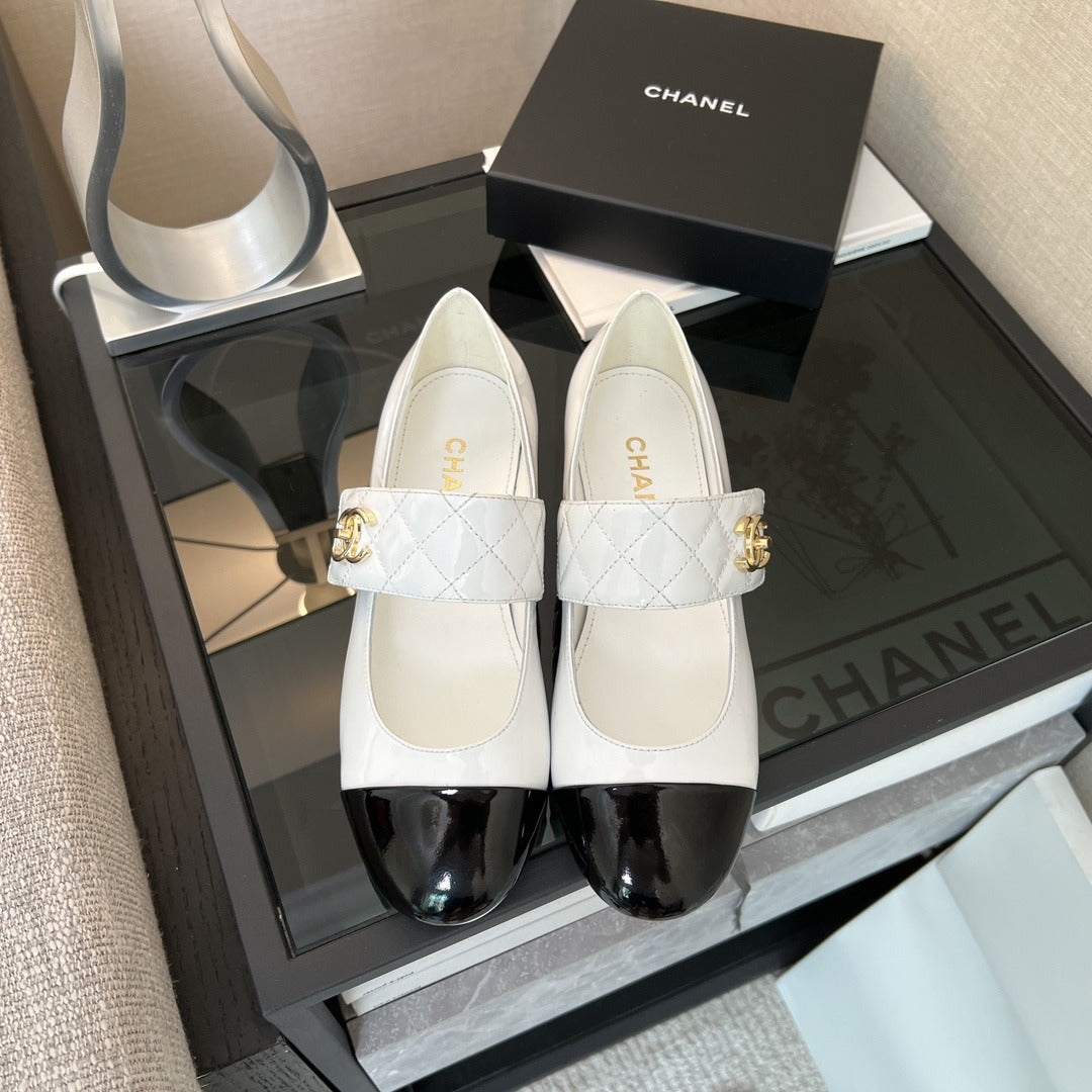 Chanel Lambskin Leather Shoes