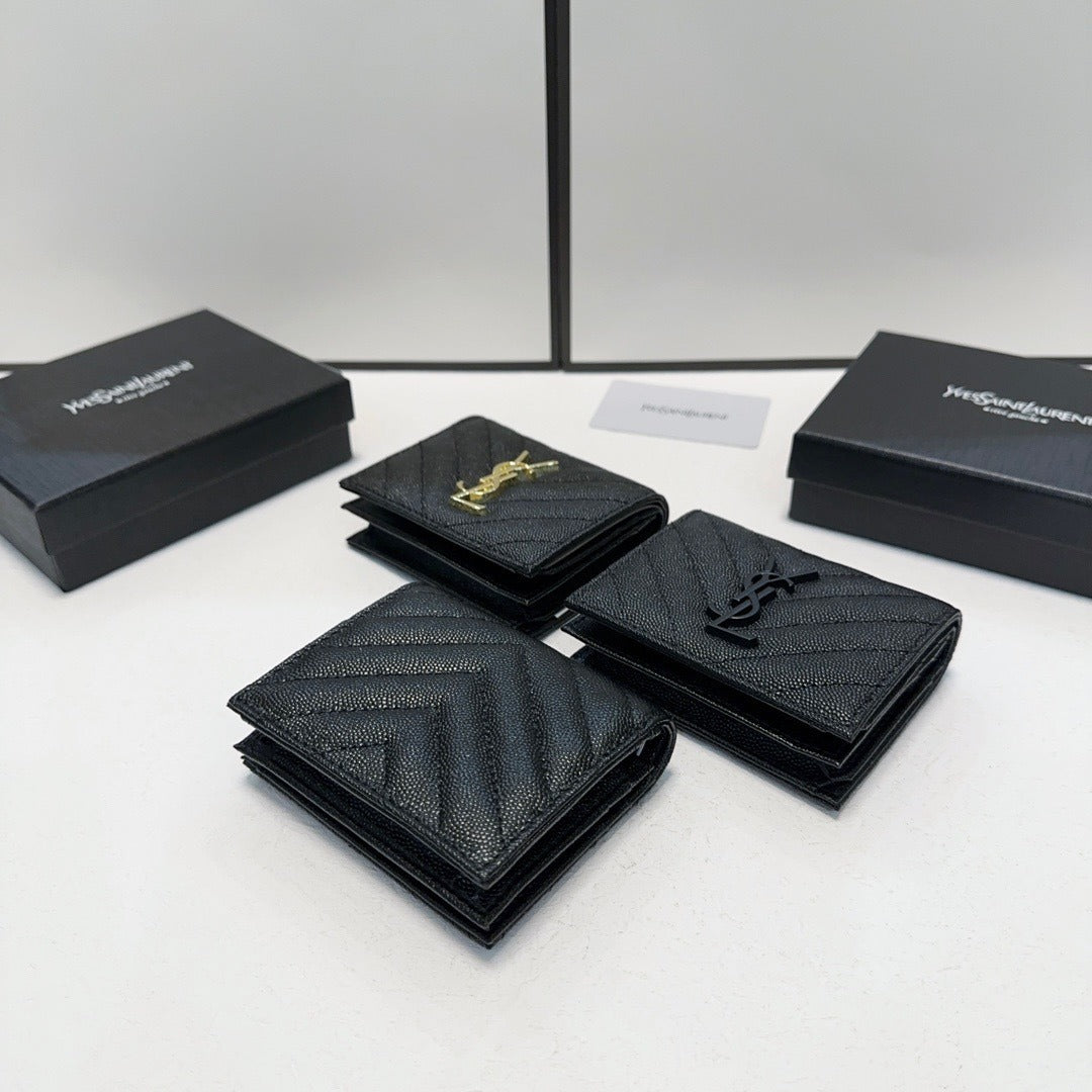 Saint Laurent Leather Wallet