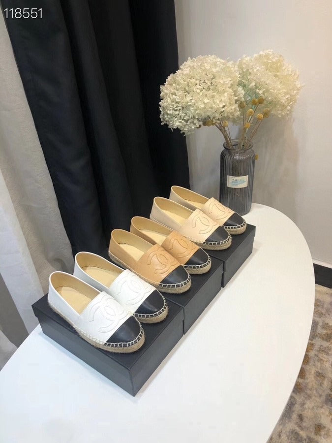 Chanel Canvas Shoes