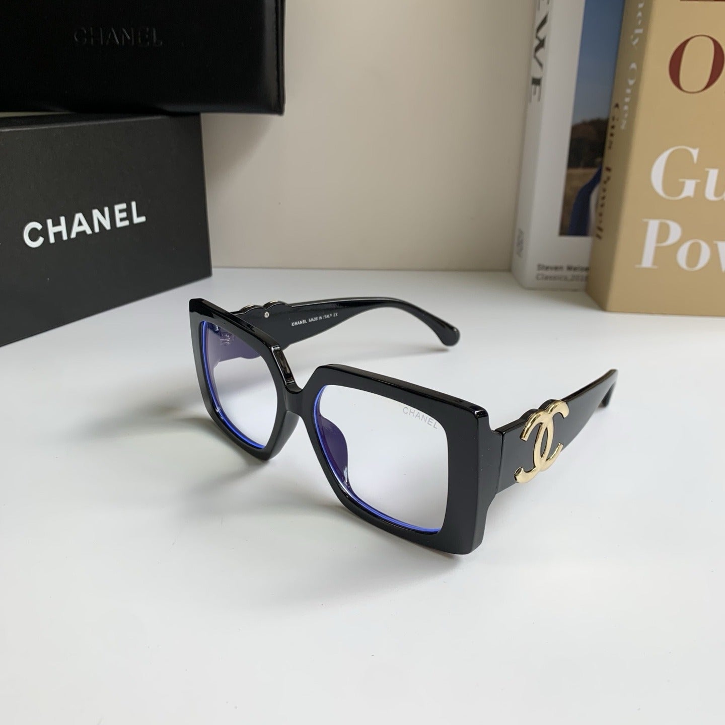 Chanel Logo Sunglasses