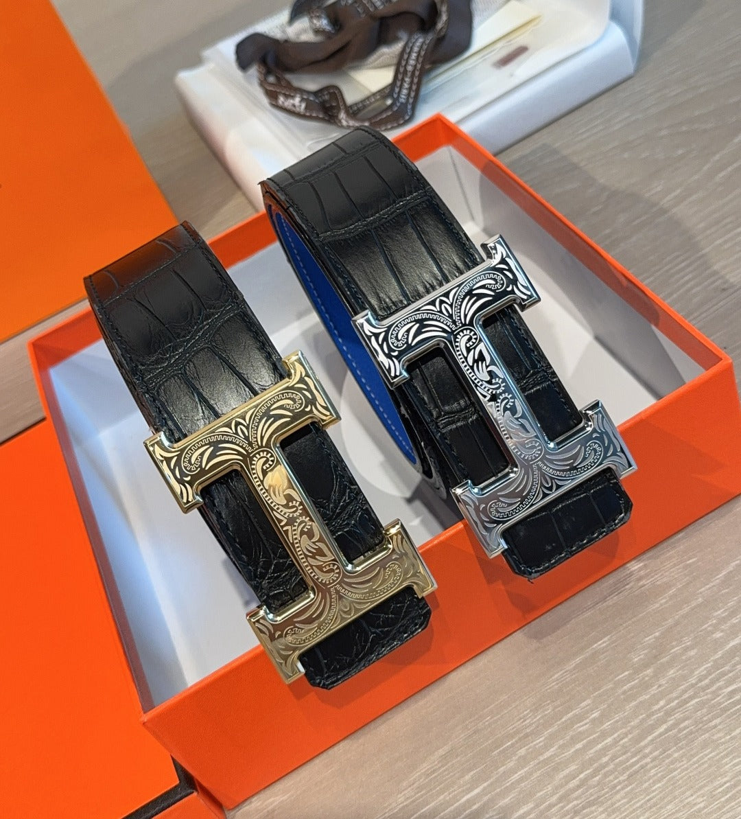 Hermes Leather Belt