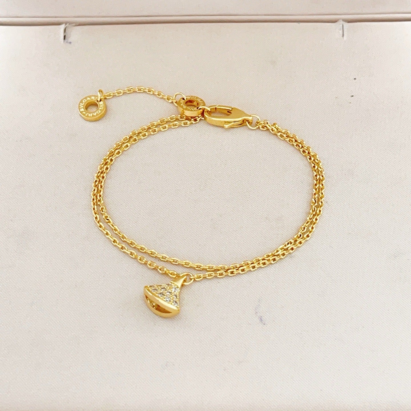 Bvlgari Gold Brass Bracelet