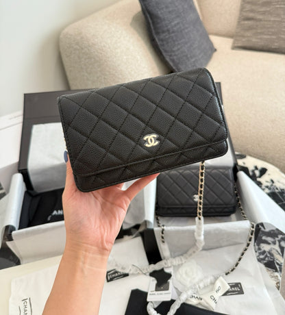 Chanel Black Chain Handbag