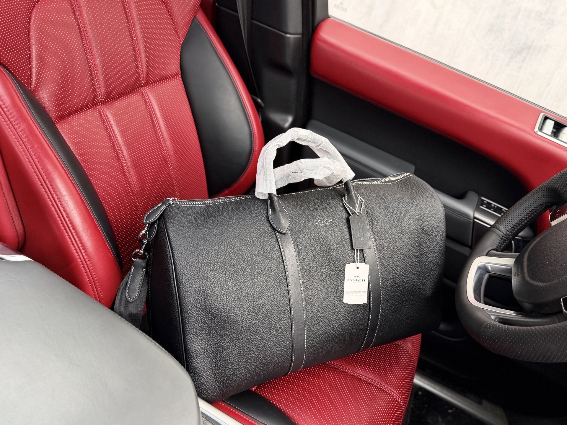 Coach Logo Travel Bag