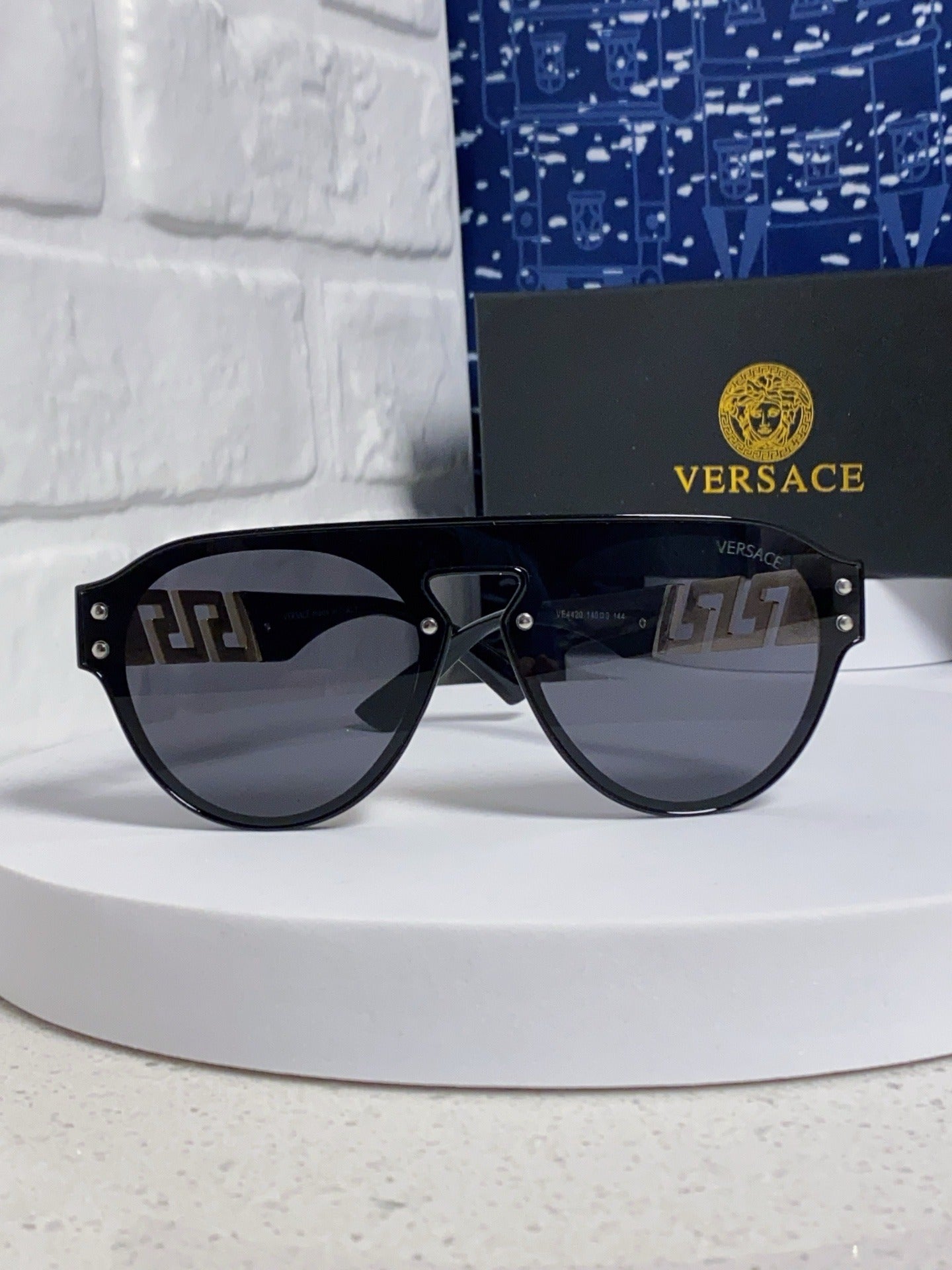 Versace Logo Sunglasses