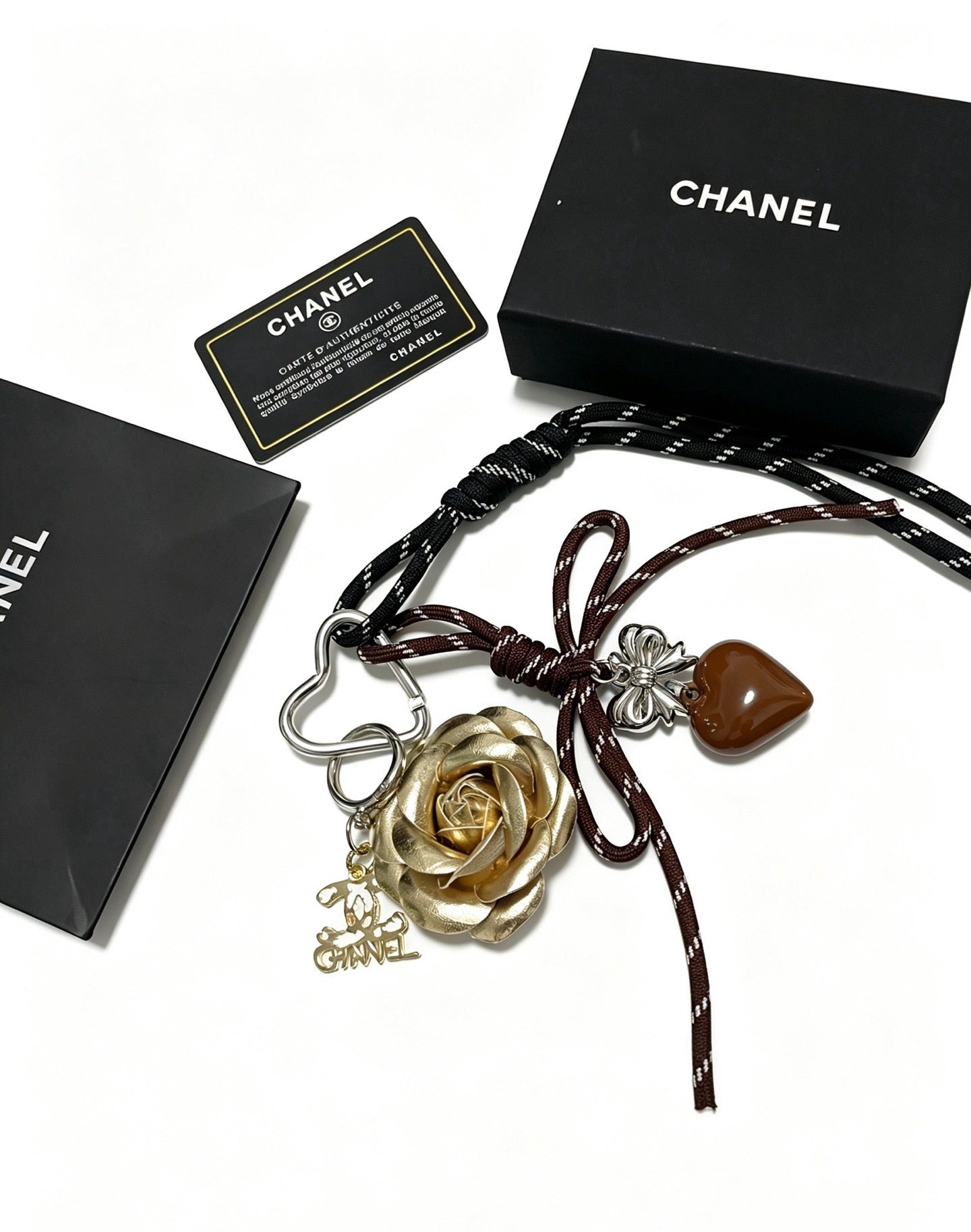 Chanel Vintage-Finish Keychain