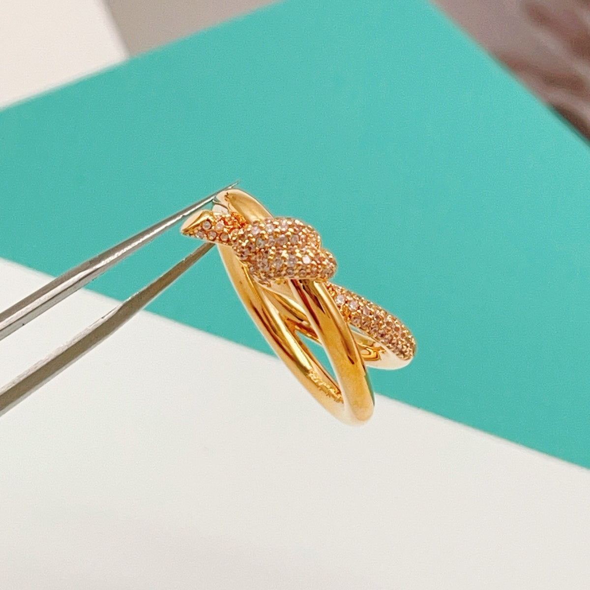 Tiffany & Co. Brass Knot Ring