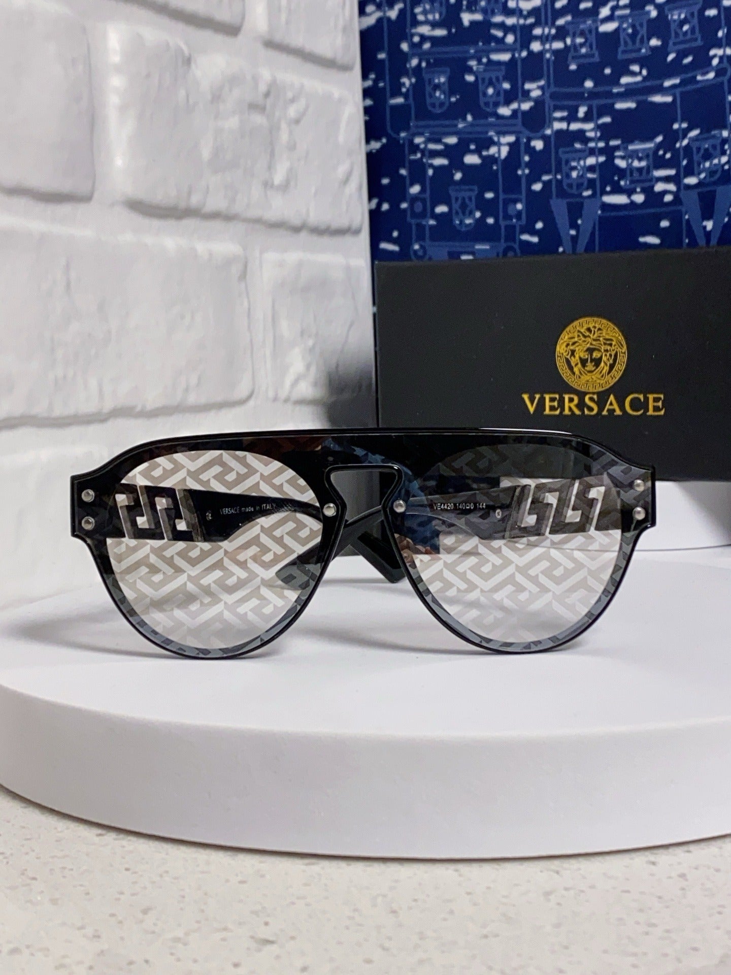Versace Logo Sunglasses