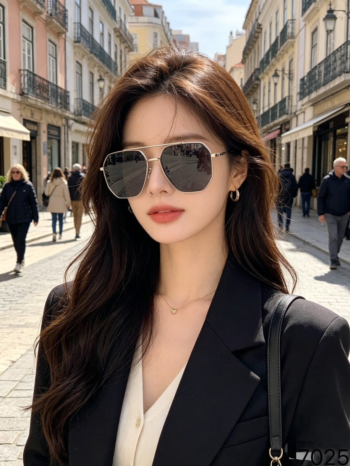 Gucci Nylon Vintage-Finish Sunglasses