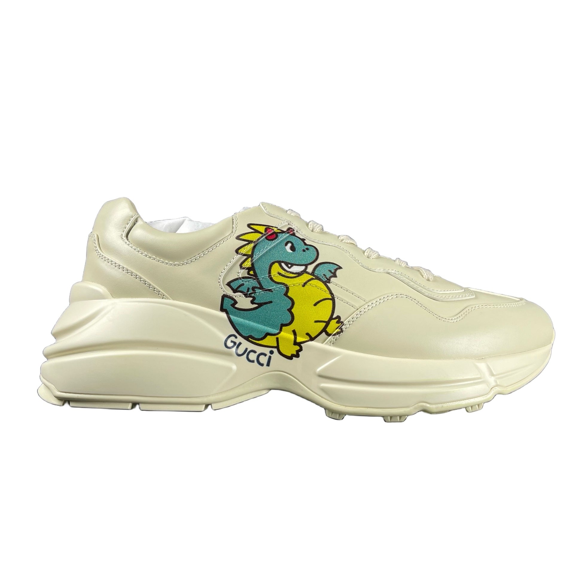 Gucci Vintage-Finish Sneakers