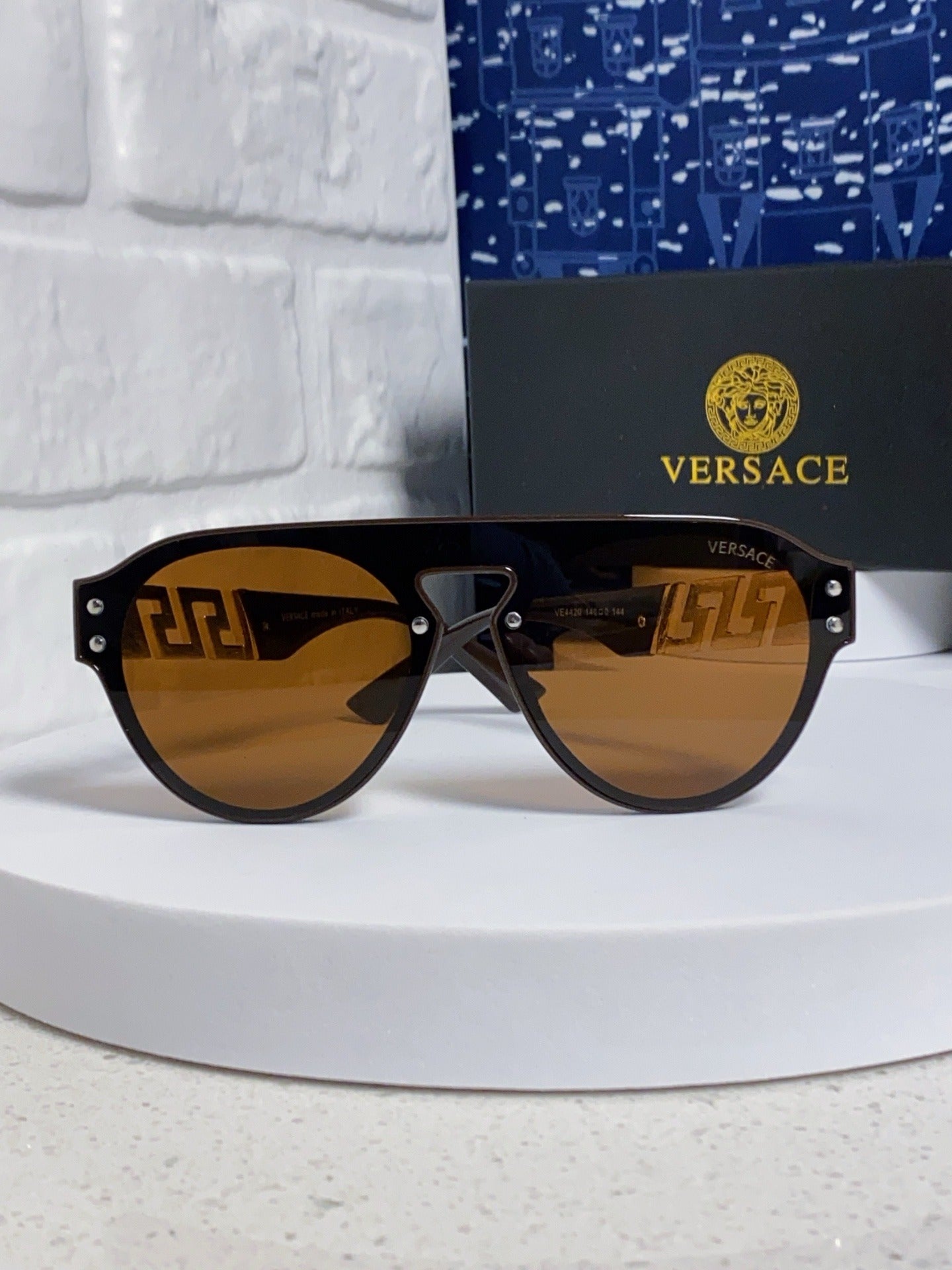 Versace Logo Sunglasses