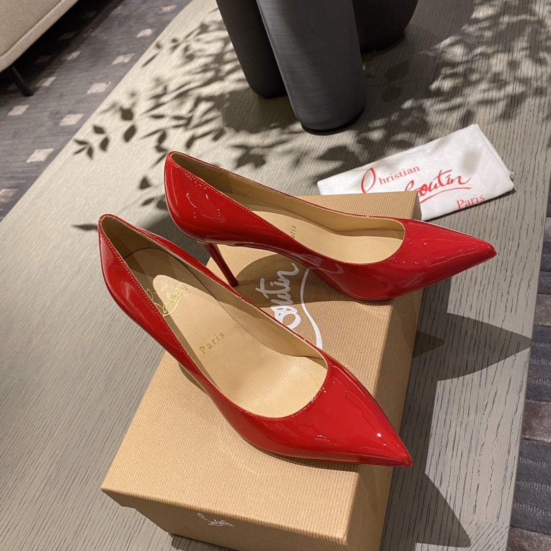 Christian Louboutin Lambskin Leather Heels
