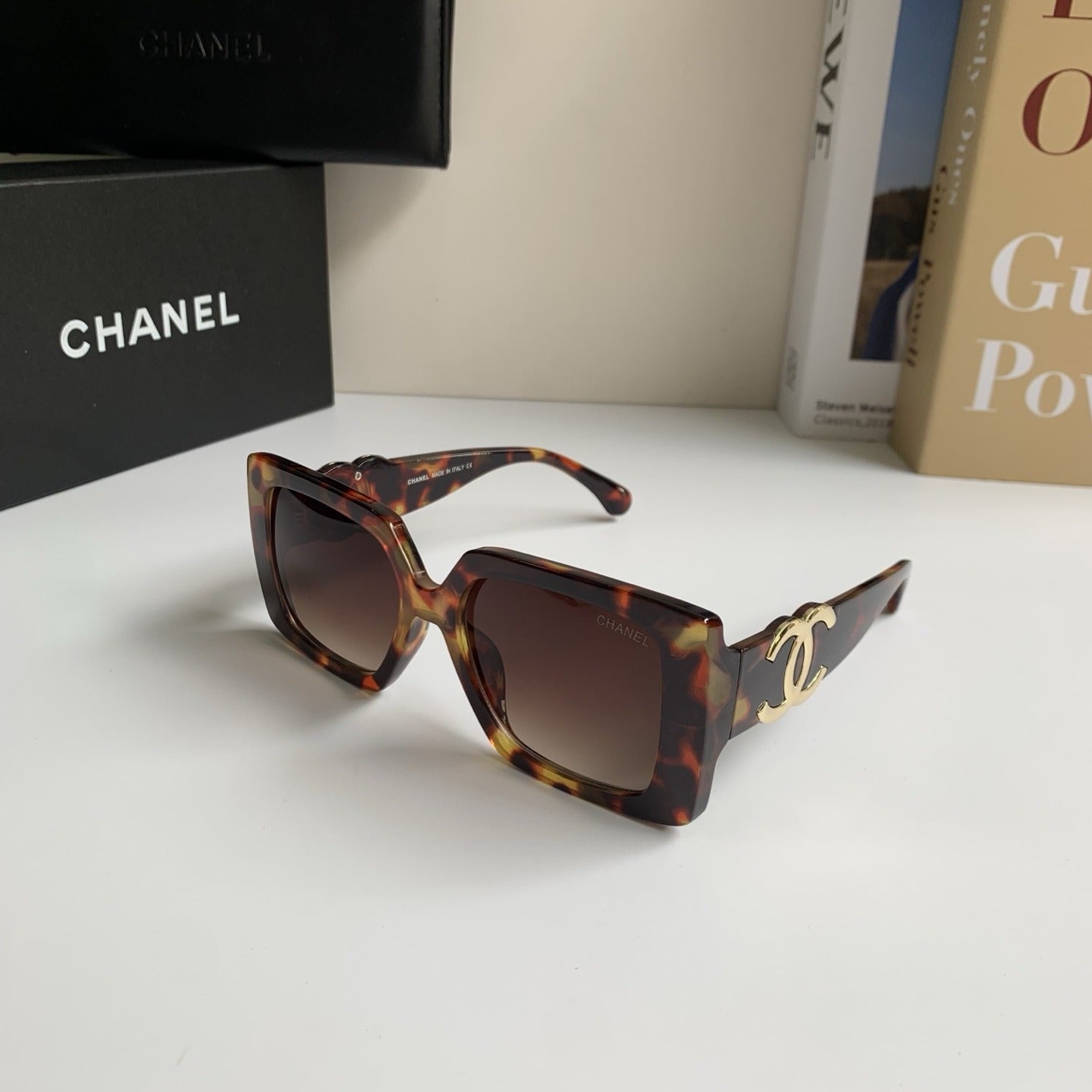 Chanel Logo Sunglasses