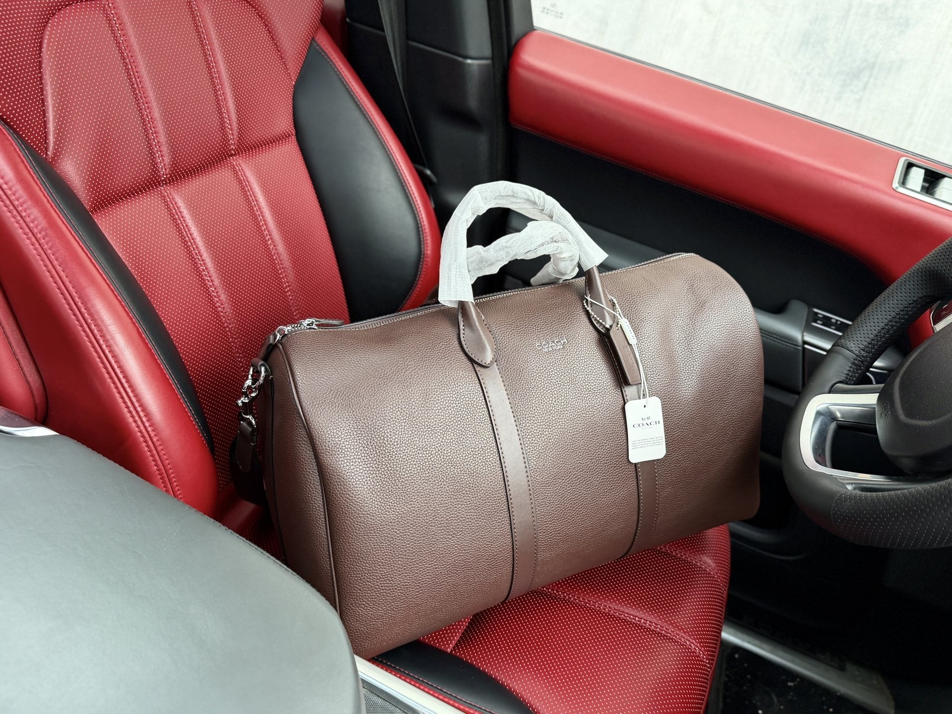 Coach Logo Travel Bag