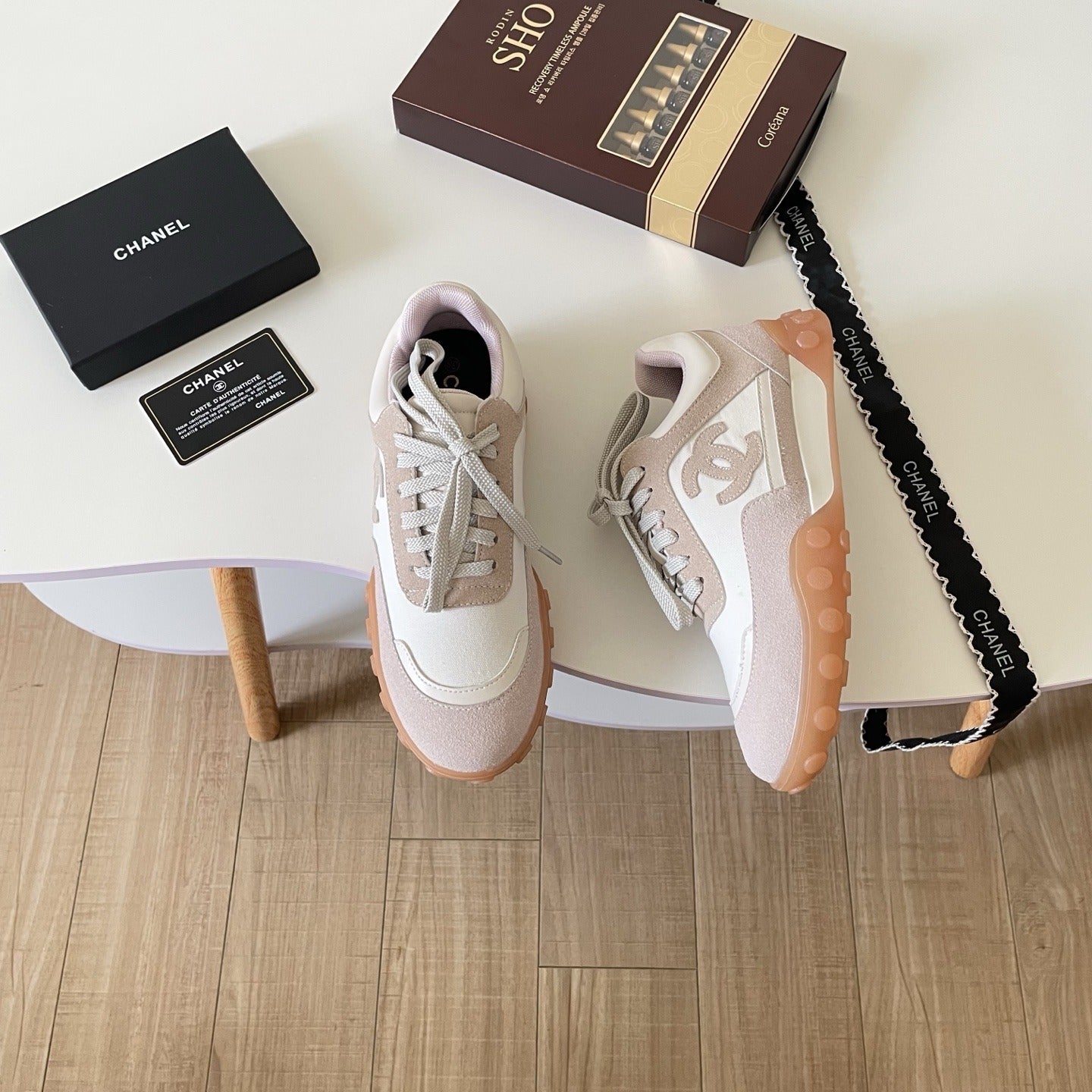 Chanel Leather Sneakers