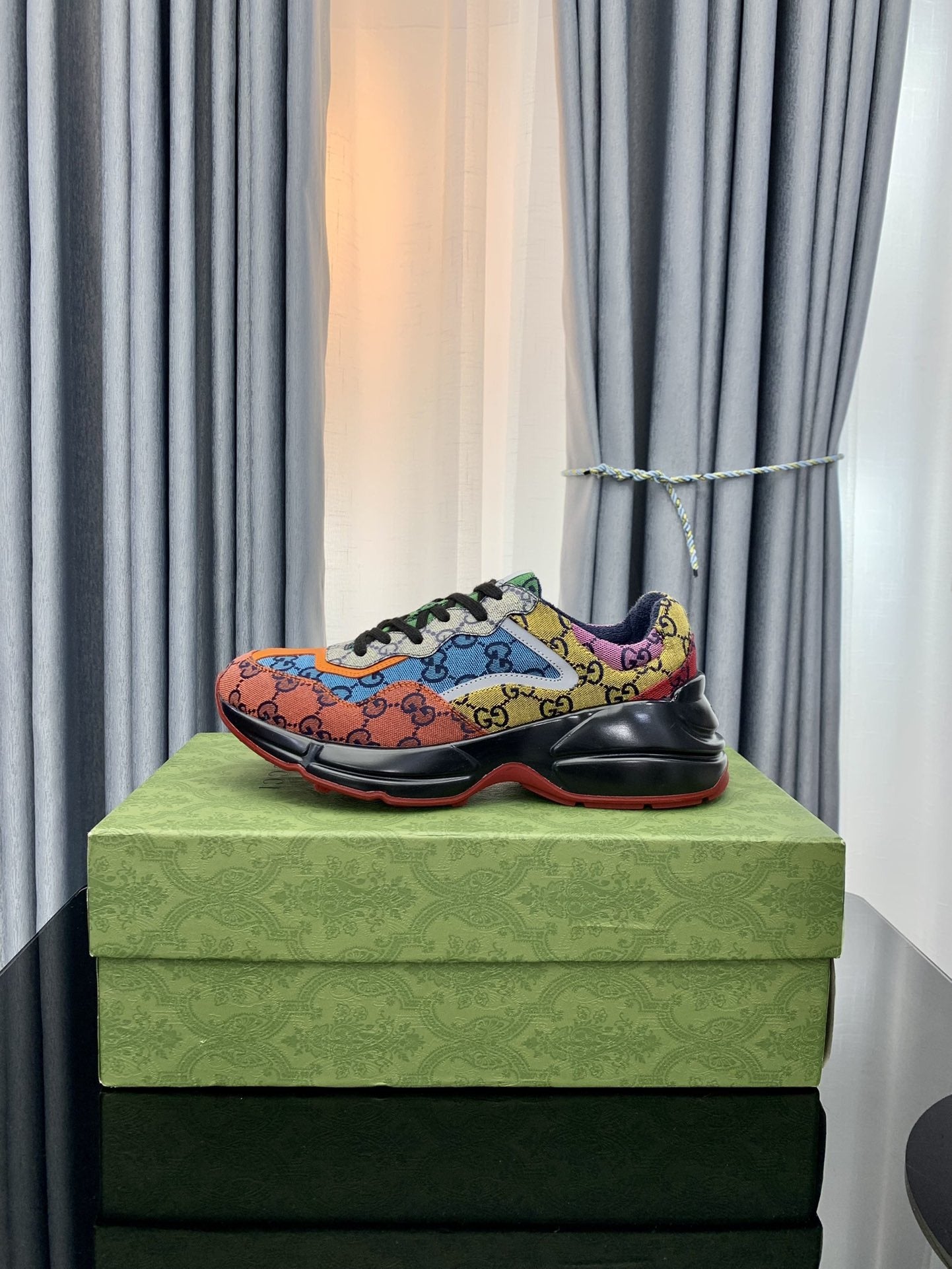 Gucci Lambskin Leather Sneakers