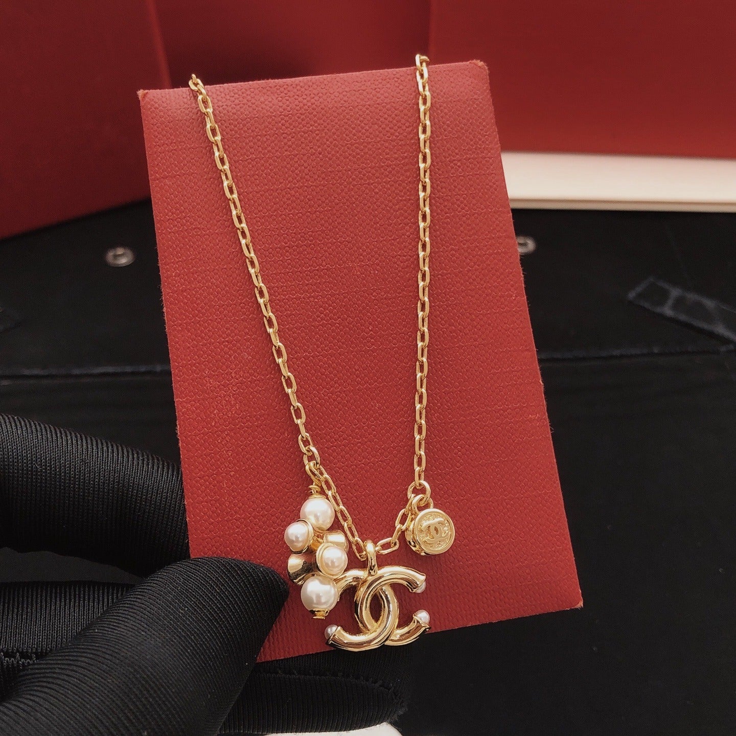 Chanel Brass Necklace