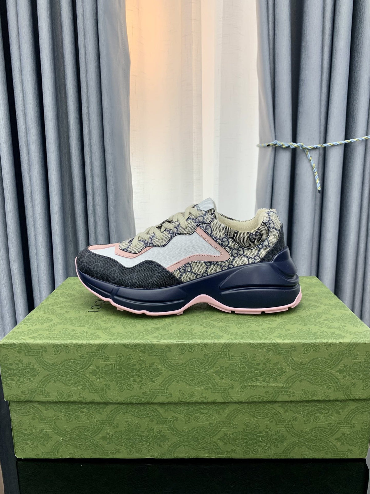 Gucci Lambskin Leather Sneakers