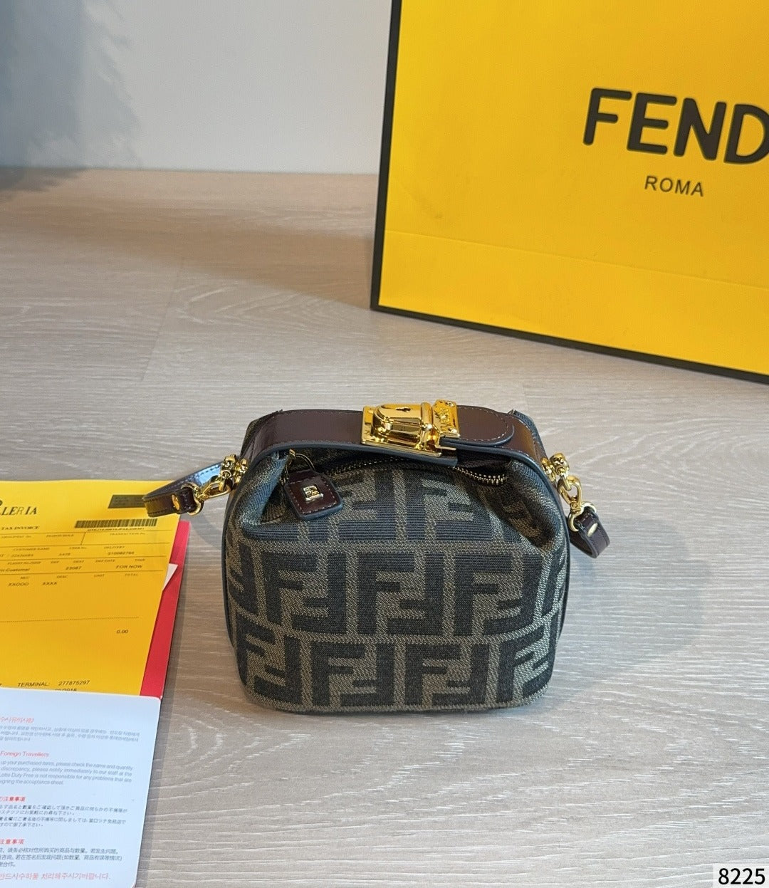Fendi Vintage-Finish Handbag