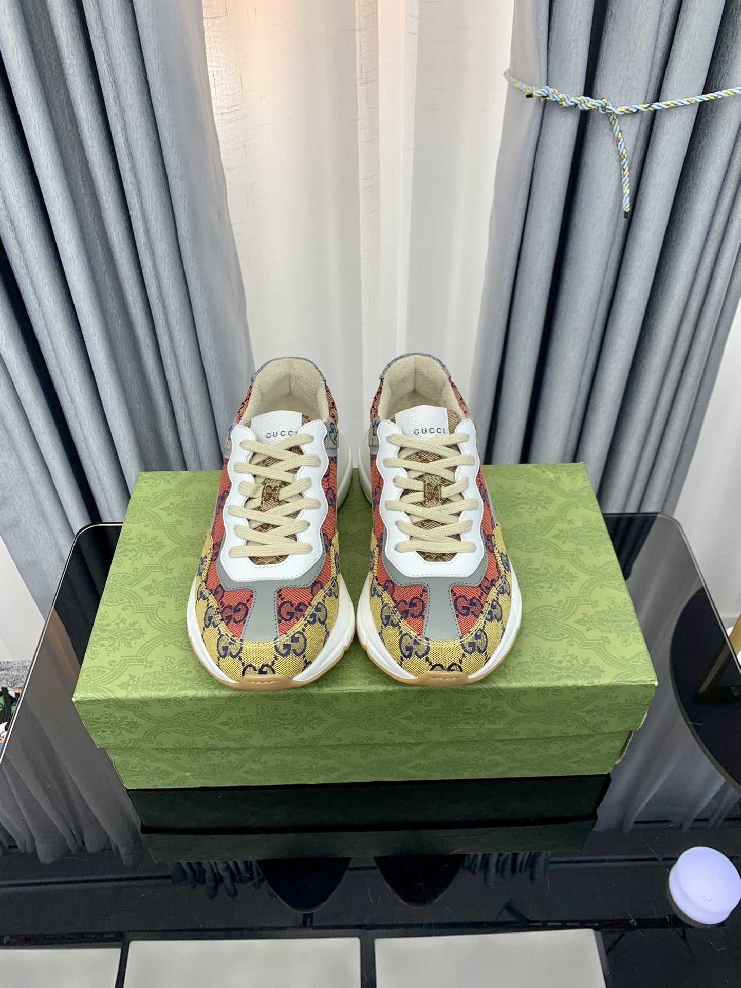 Gucci Lambskin Leather Sneakers