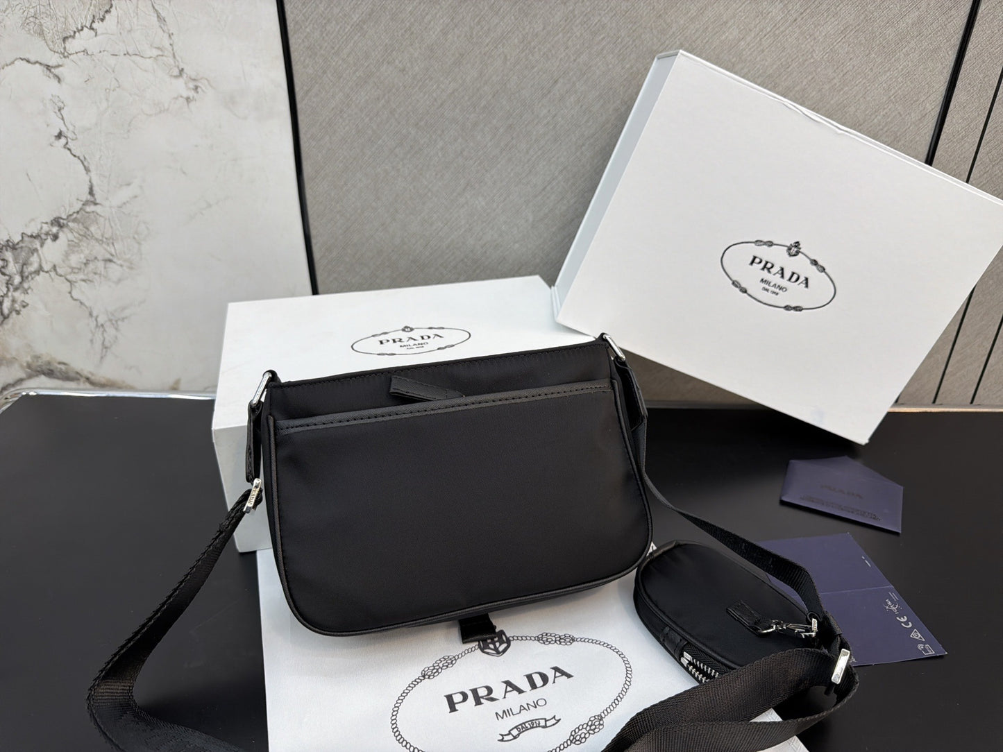 Prada Nylon Shoulder Bag