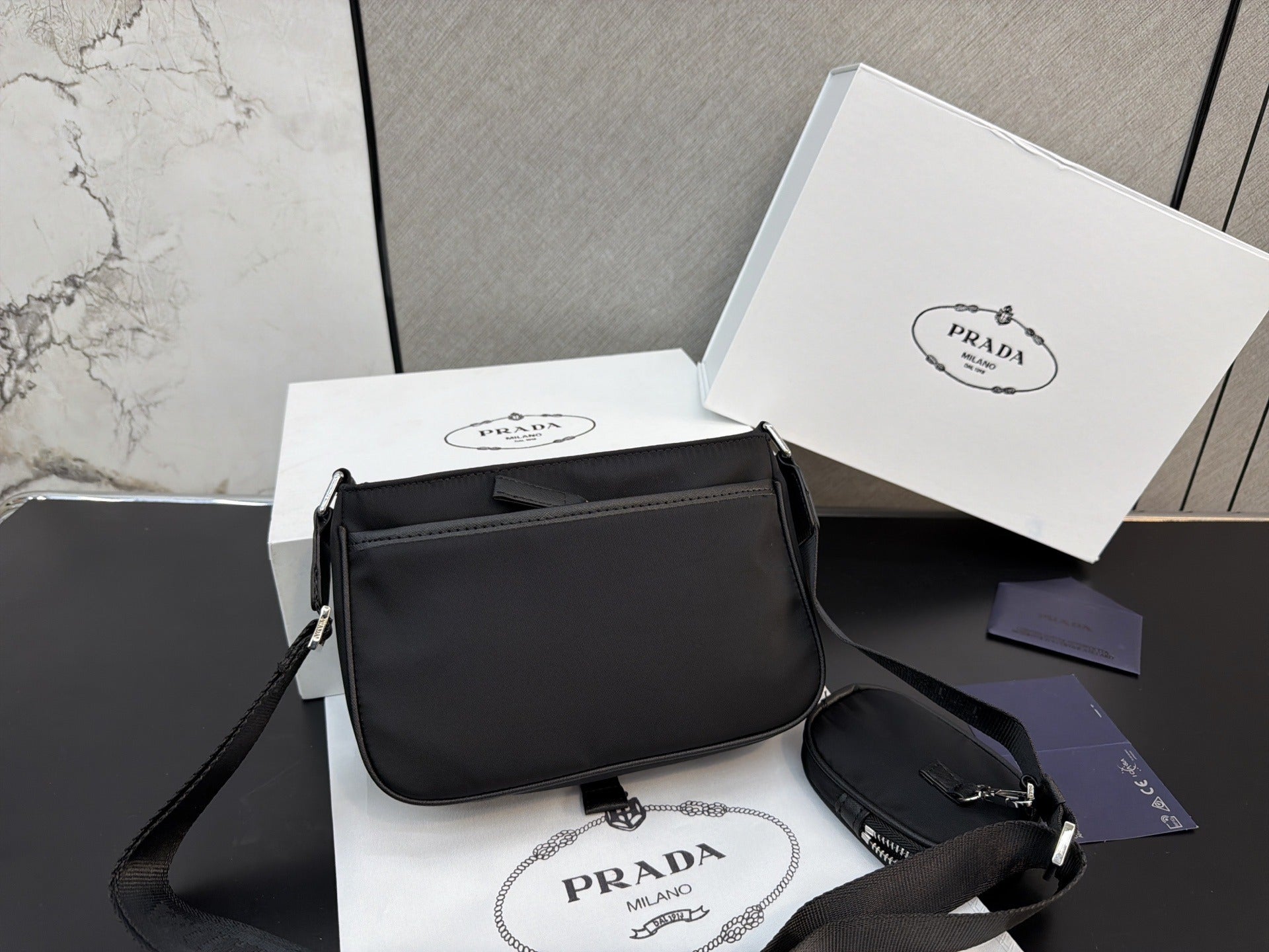 Prada Nylon Shoulder Bag