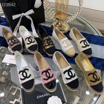 Chanel Canvas Shoes