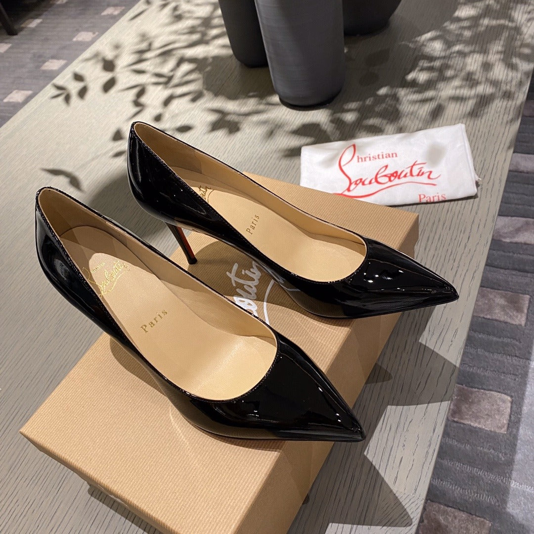 Christian Louboutin Lambskin Leather Heels