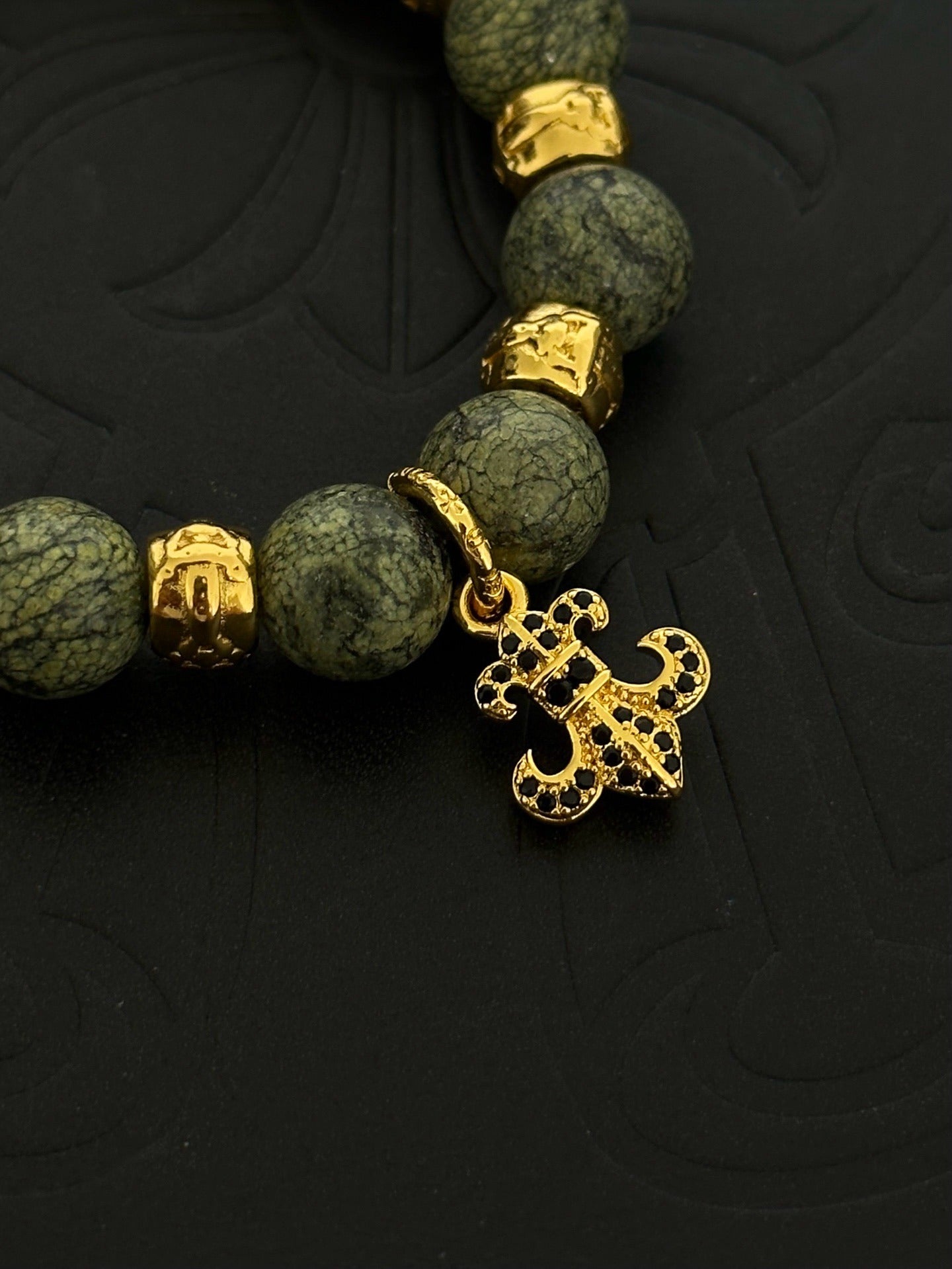 Chrome Hearts Sterling Silver Cross Bracelet