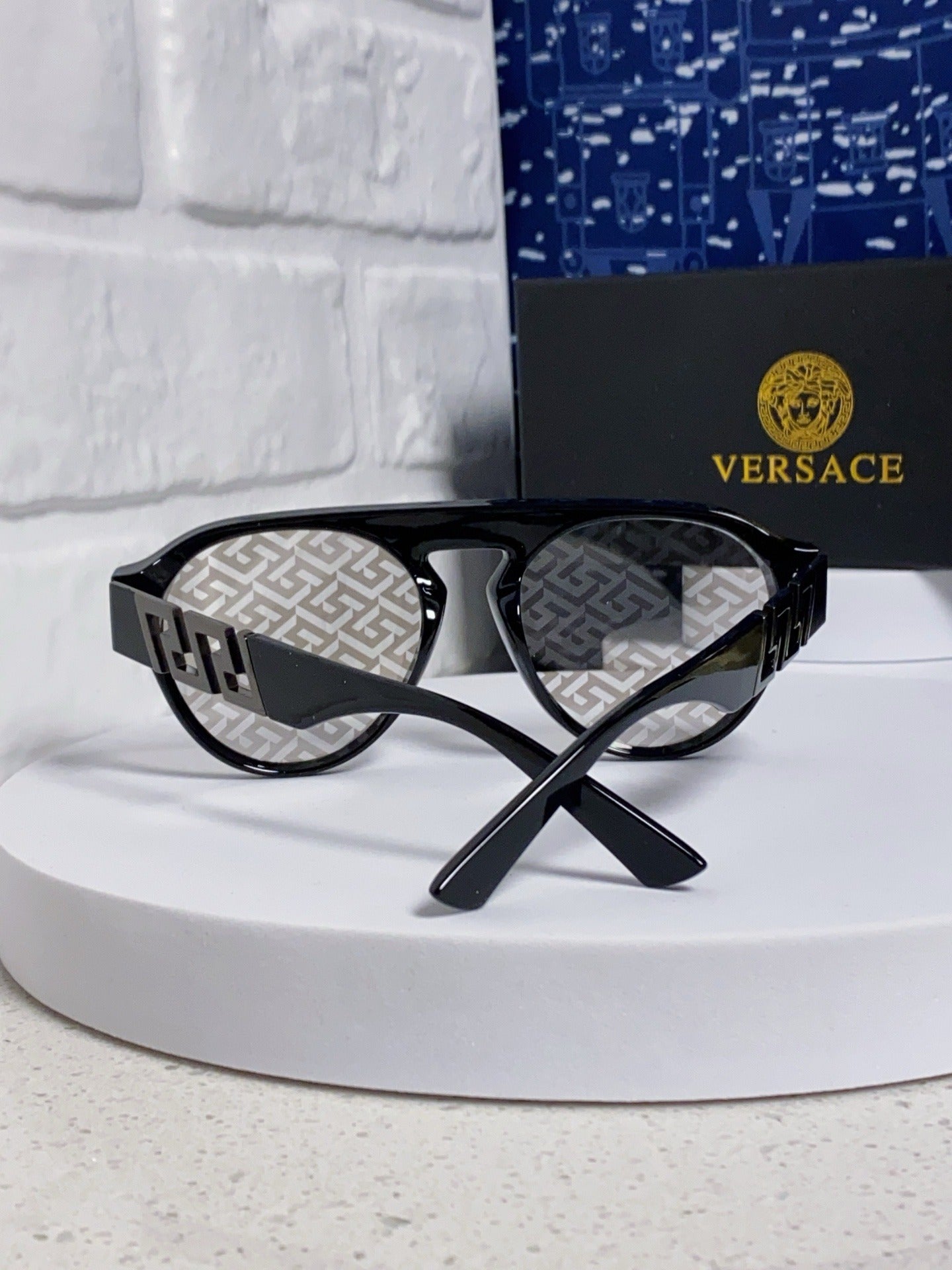 Versace Logo Sunglasses
