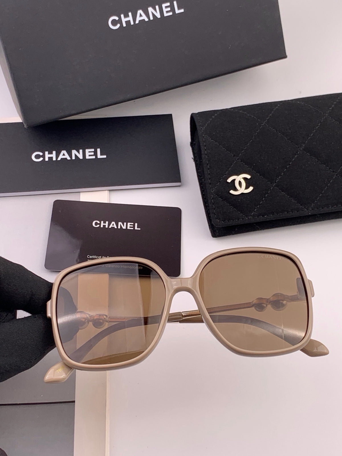 Chanel Pearl Sunglasses