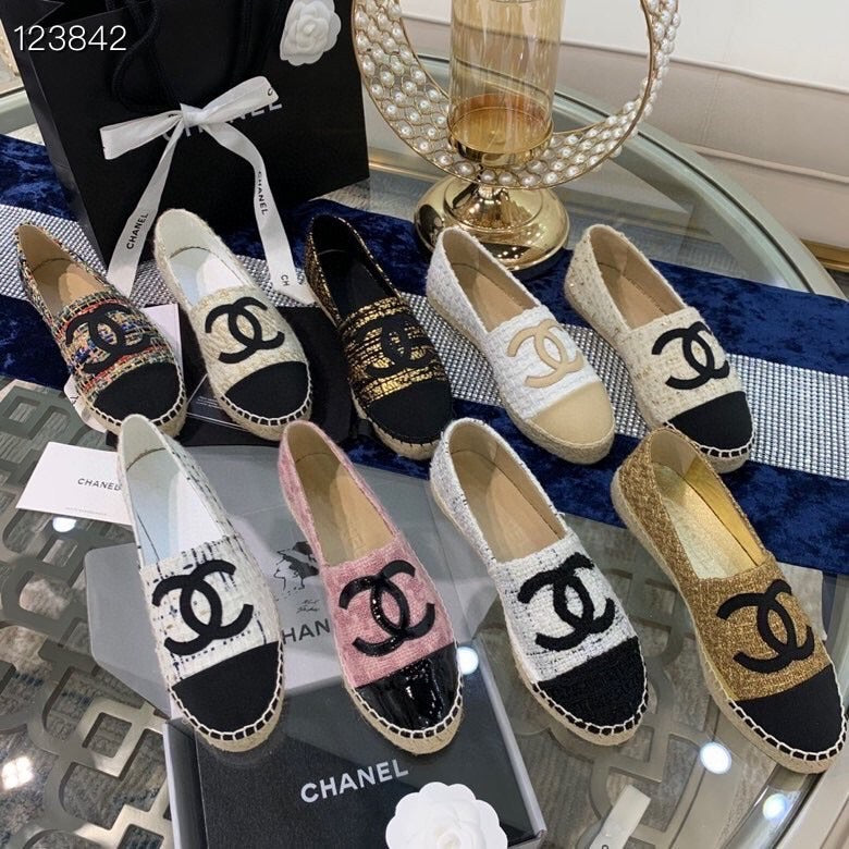 Chanel Canvas Shoes