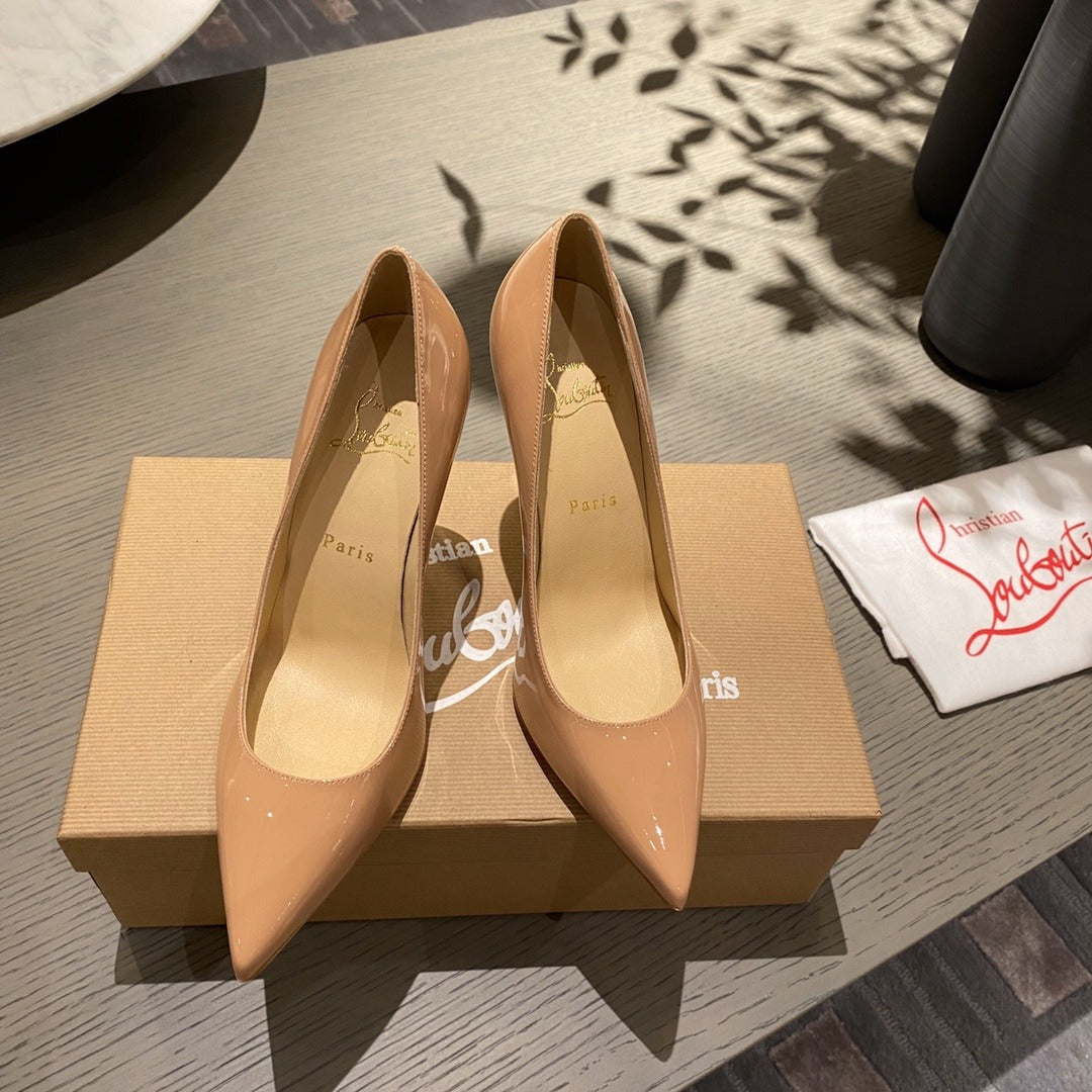 Christian Louboutin Lambskin Leather Heels