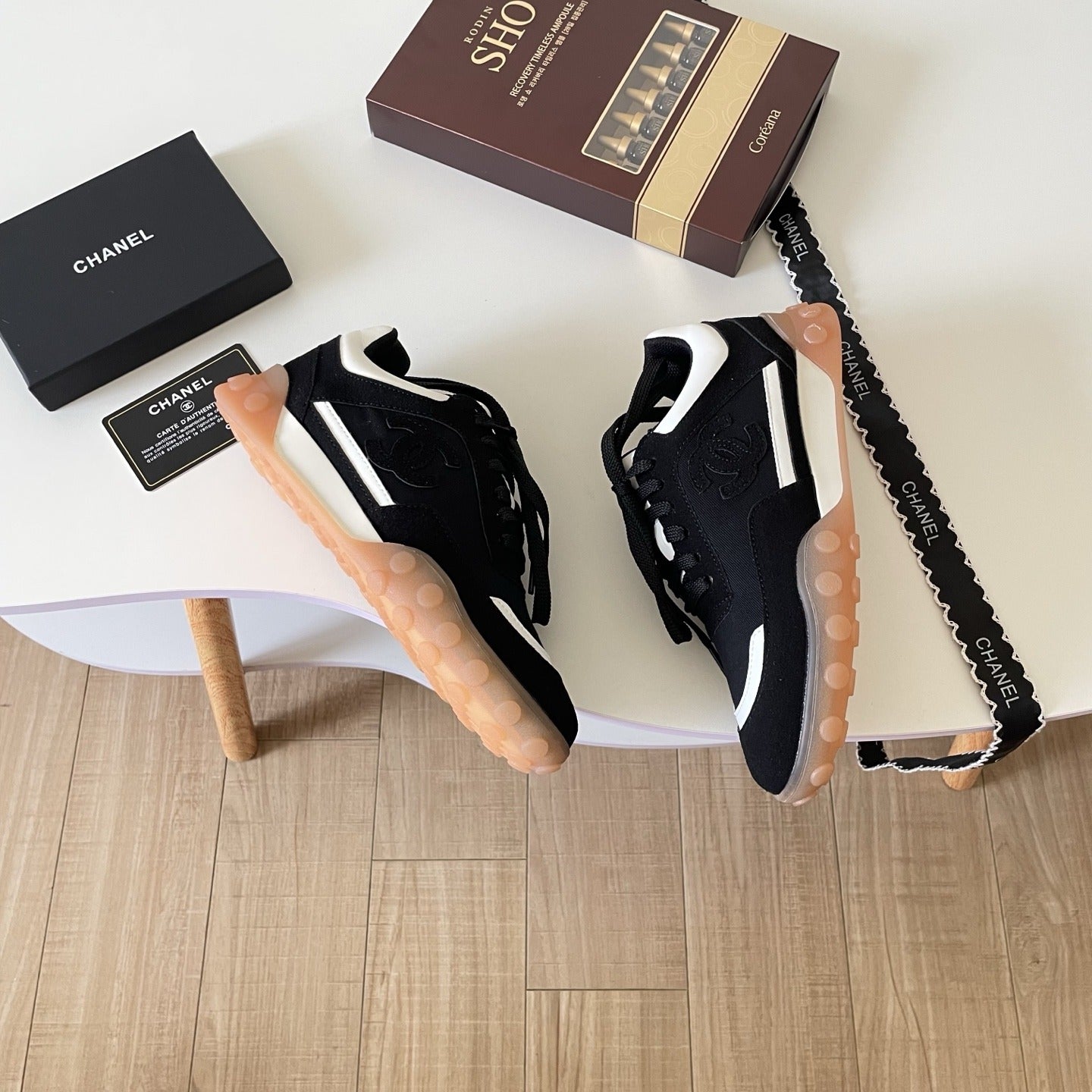 Chanel Leather Sneakers