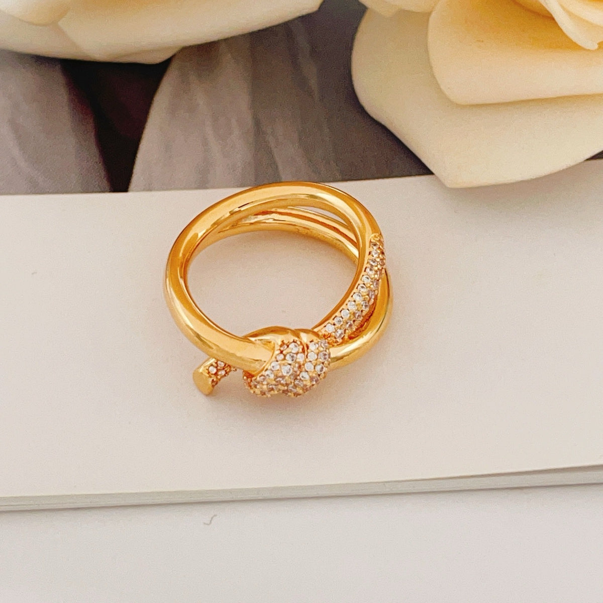 Tiffany & Co. Brass Knot Ring