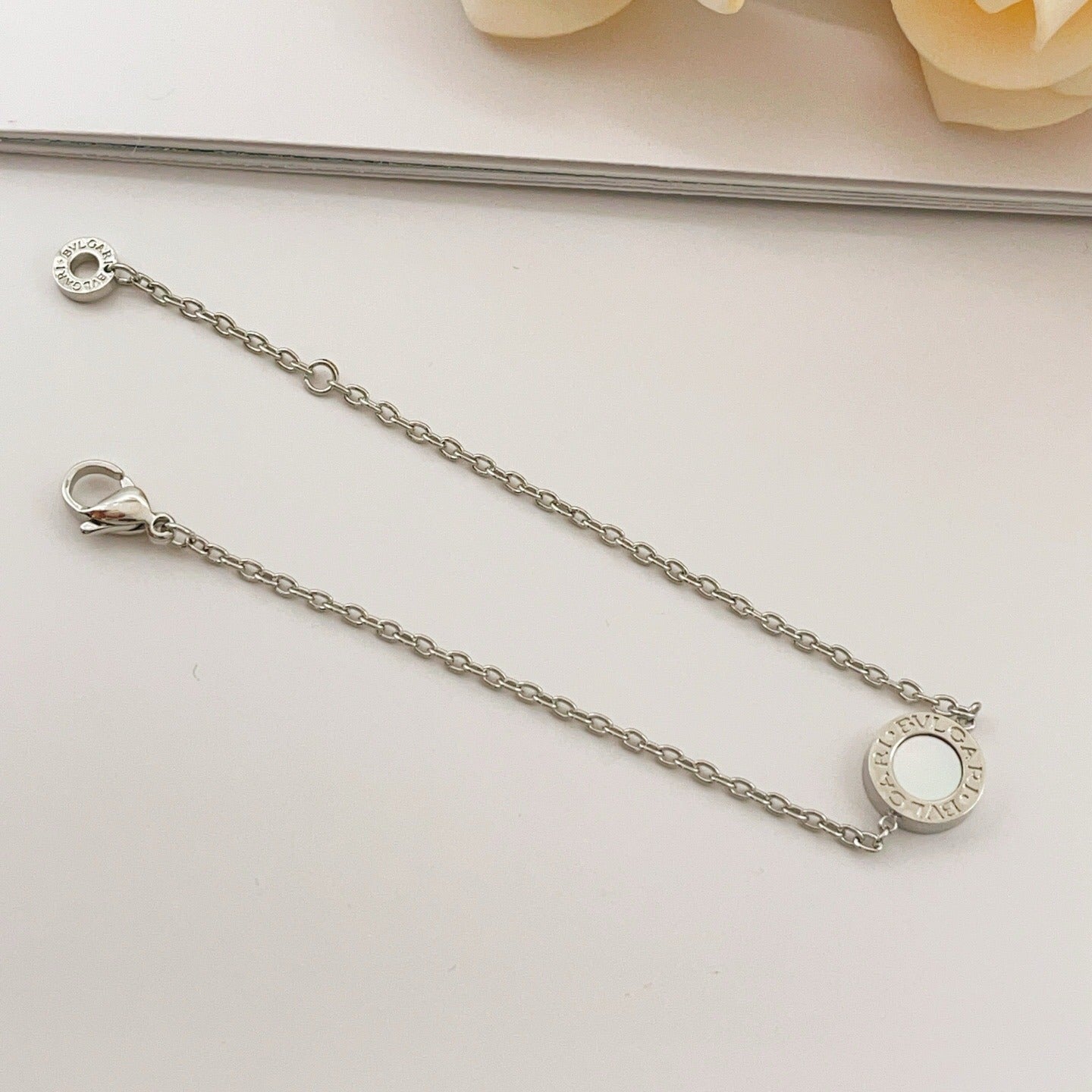 Bvlgari Silver Brass Bracelet