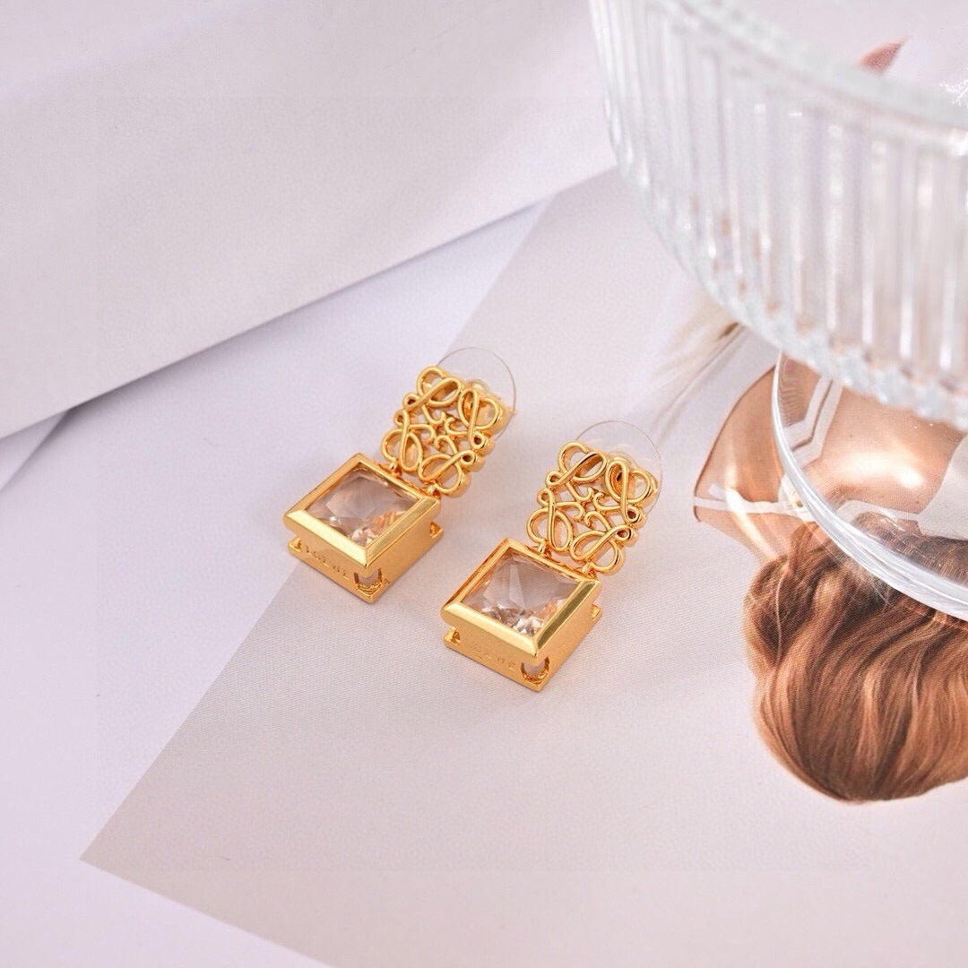 Loewe Logo Earrings