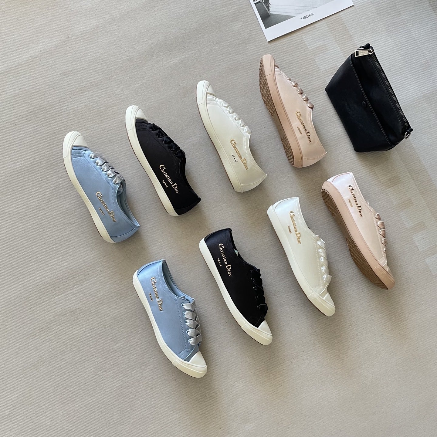 Dior Leather Logo Sneakers