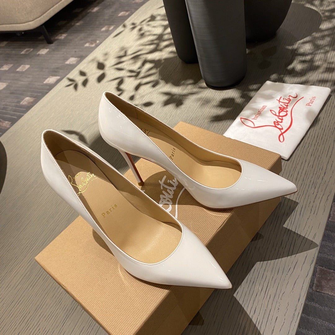 Christian Louboutin Lambskin Leather Heels