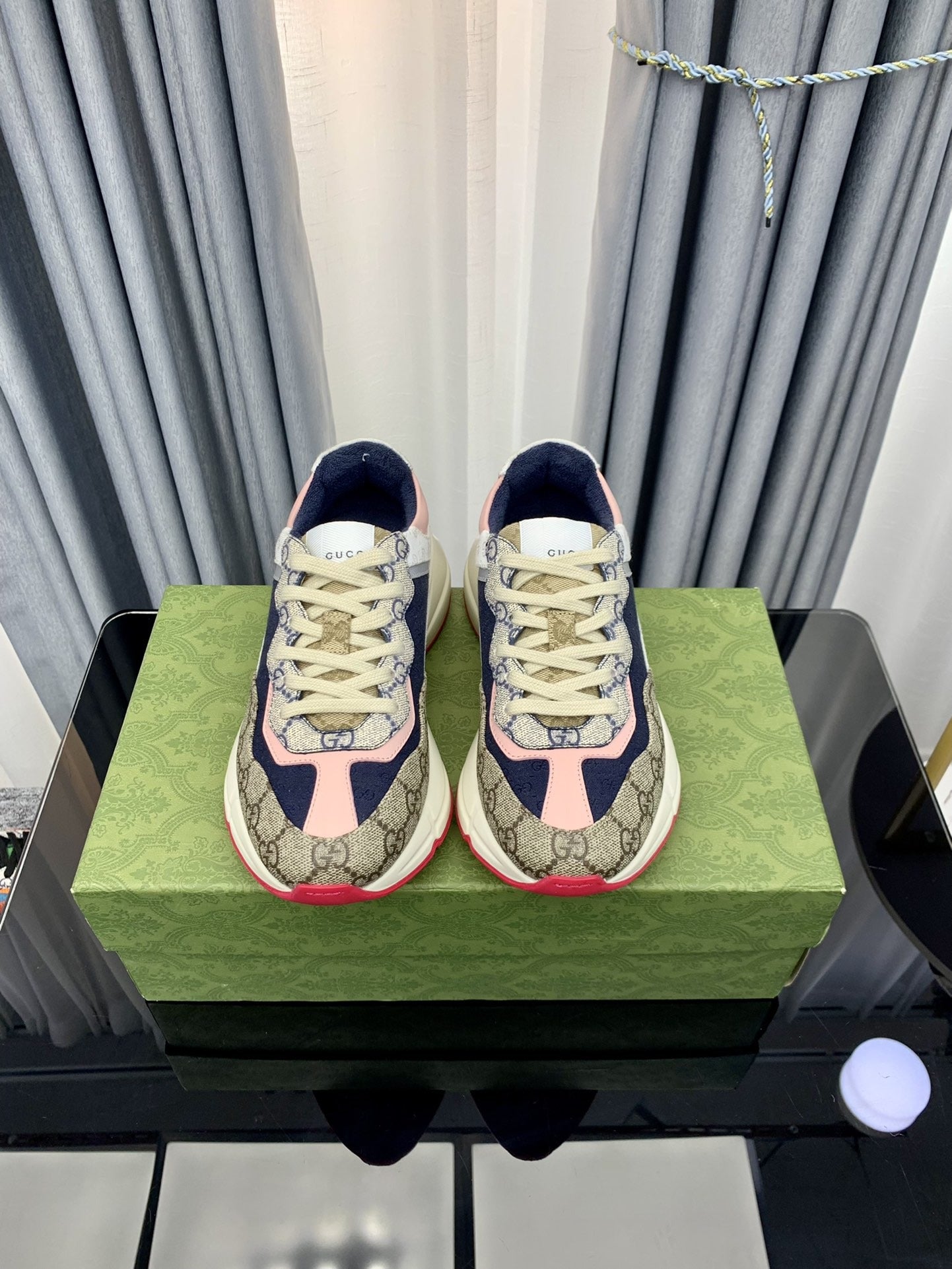 Gucci Lambskin Leather Sneakers