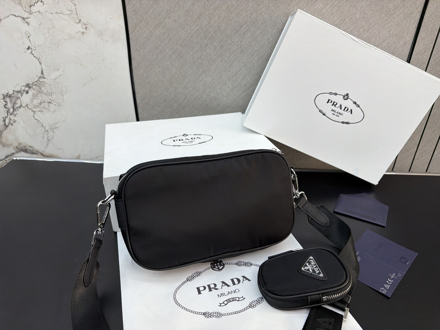 Prada Nylon Shoulder Bag