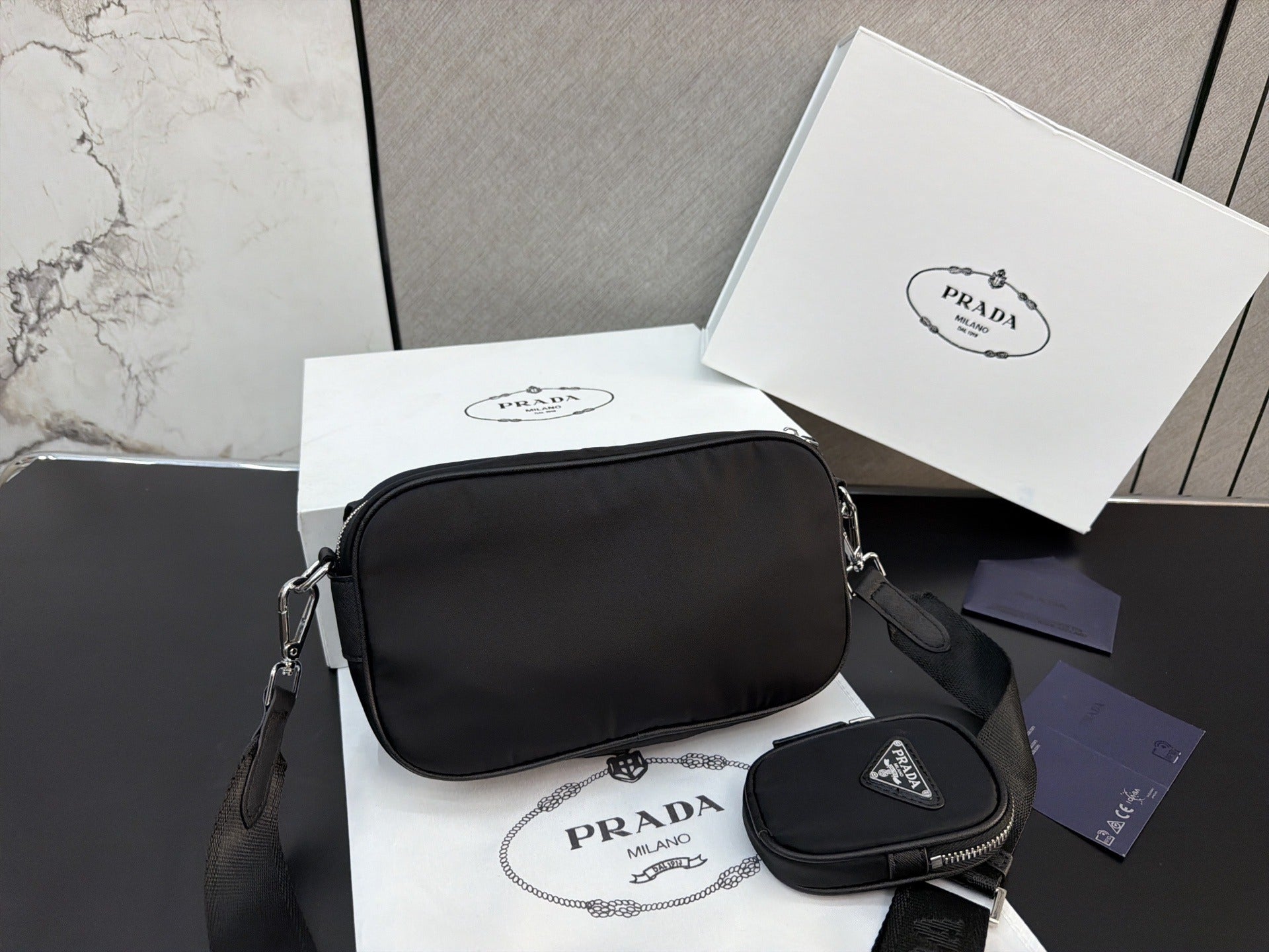 Prada Nylon Shoulder Bag