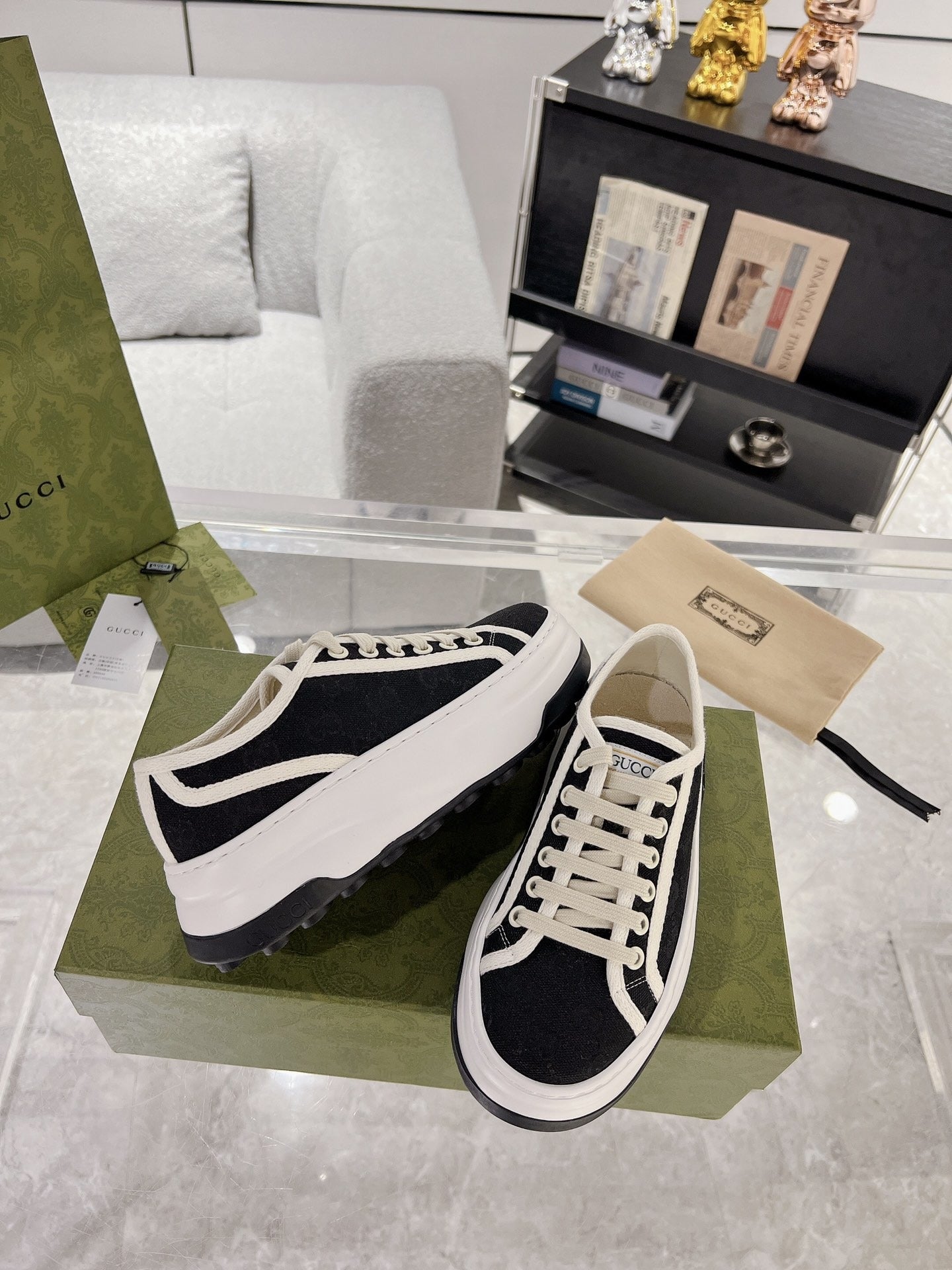 Gucci Canvas Canvas Shoes