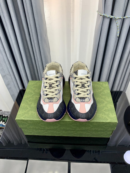 Gucci Lambskin Leather Sneakers